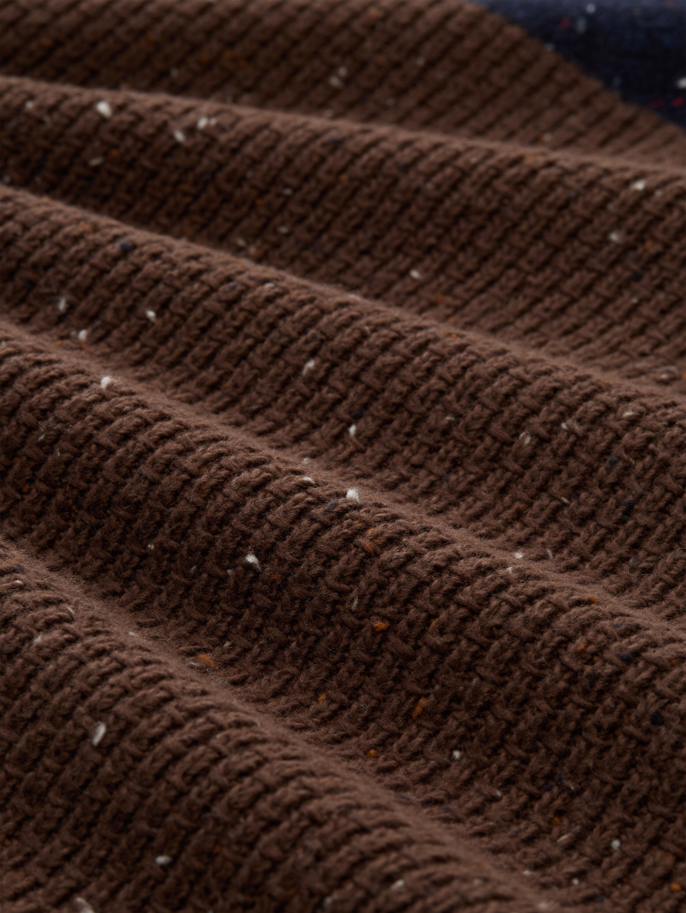 TOM TAILOR Troyer mit Logo Stickerei