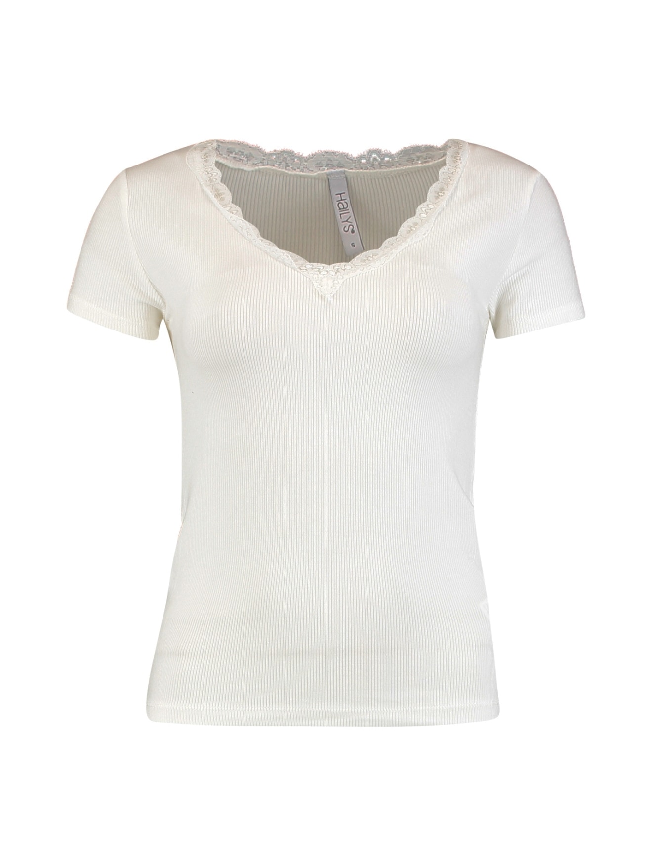 HaILY’S V-Shirt, mit Spitze