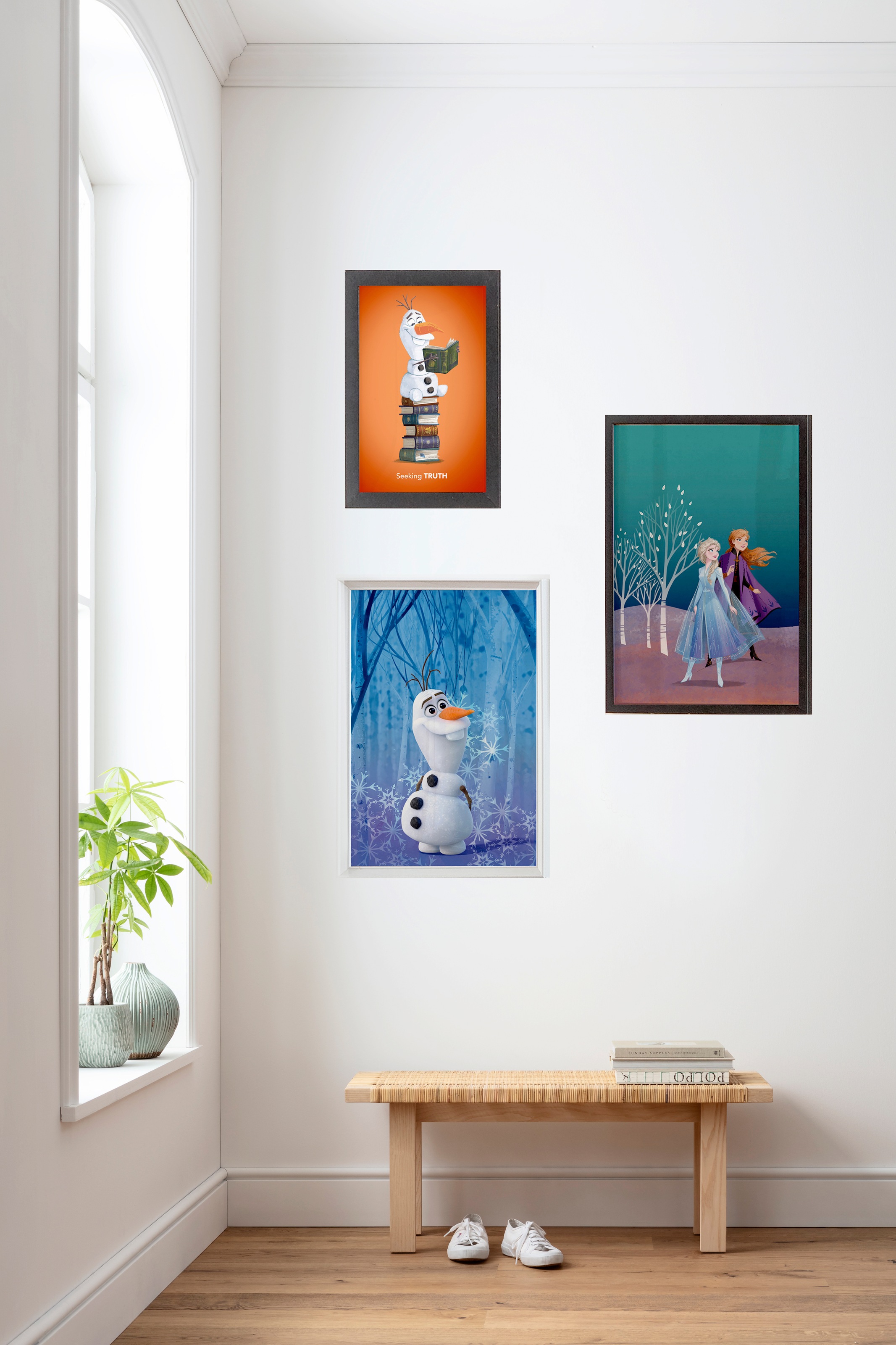 Komar Poster »Frozen mit Garantie St.), Disney, Wohnzimmer | Jahren kaufen (1 Reading«, Kinderzimmer, 3 online XXL Olaf Schlafzimmer