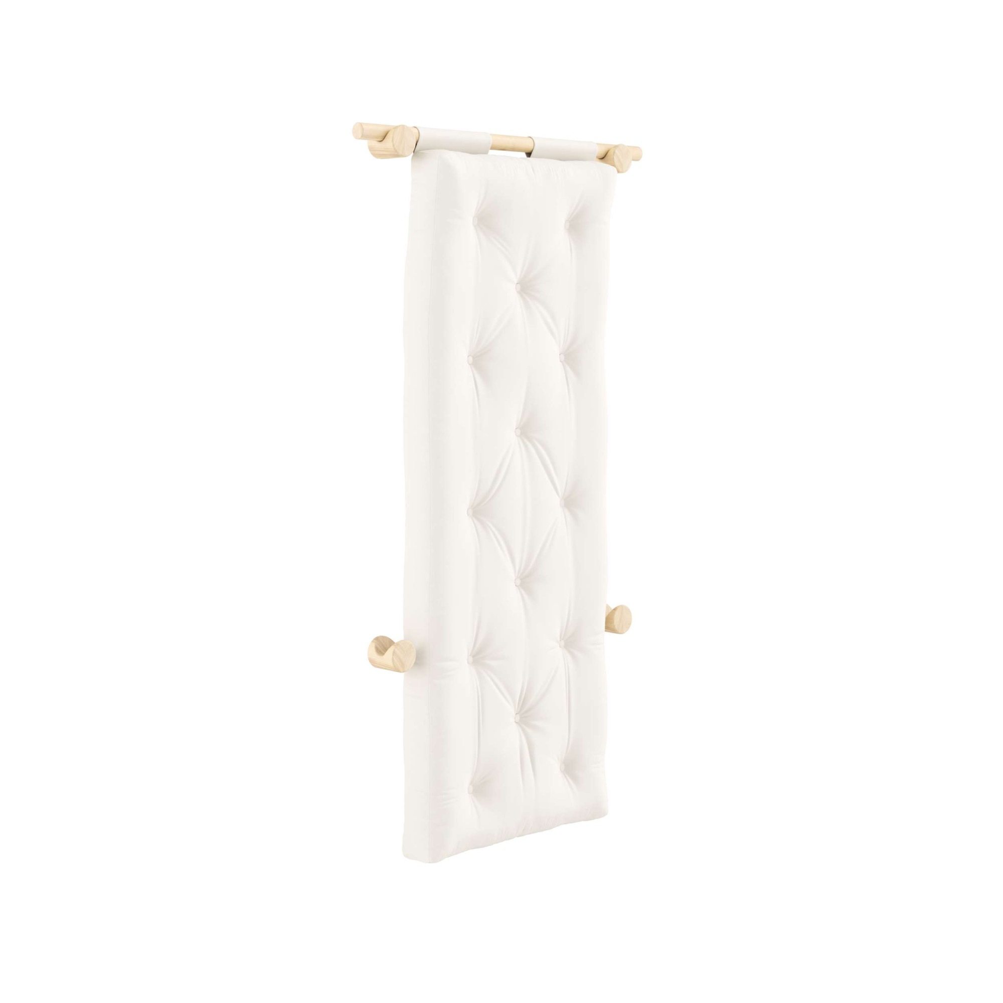 Karup Design Schlafsofa »Hooked Schlafsessel, Sitz- und Schlafplatz, Wandmontiert, platzsparend«, Futonmatratze inkl. Halterungsset aus FSC®-zertifiziertem Massivholz
