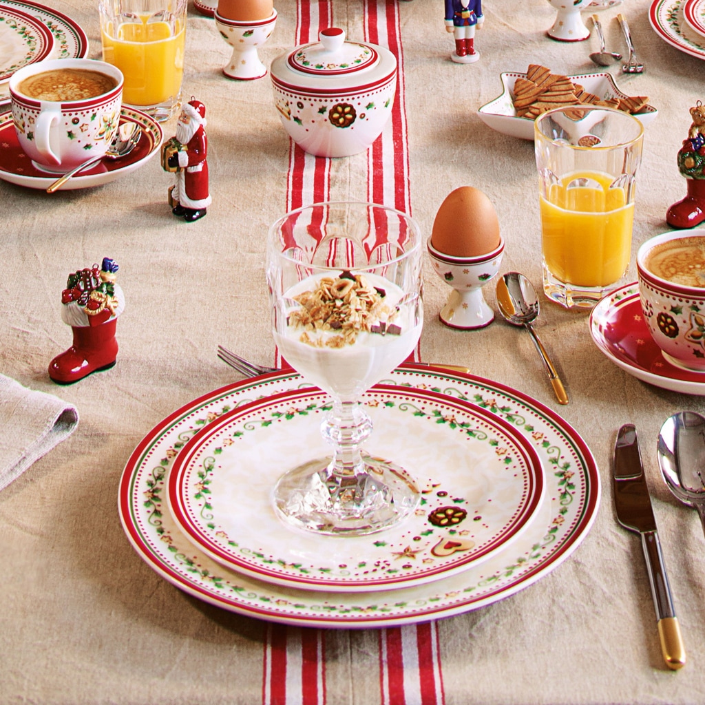 Villeroy & Boch Speiseteller »Speiseteller Sternschnuppe Winter Bakery Delight ø 27,4 cm bunt«