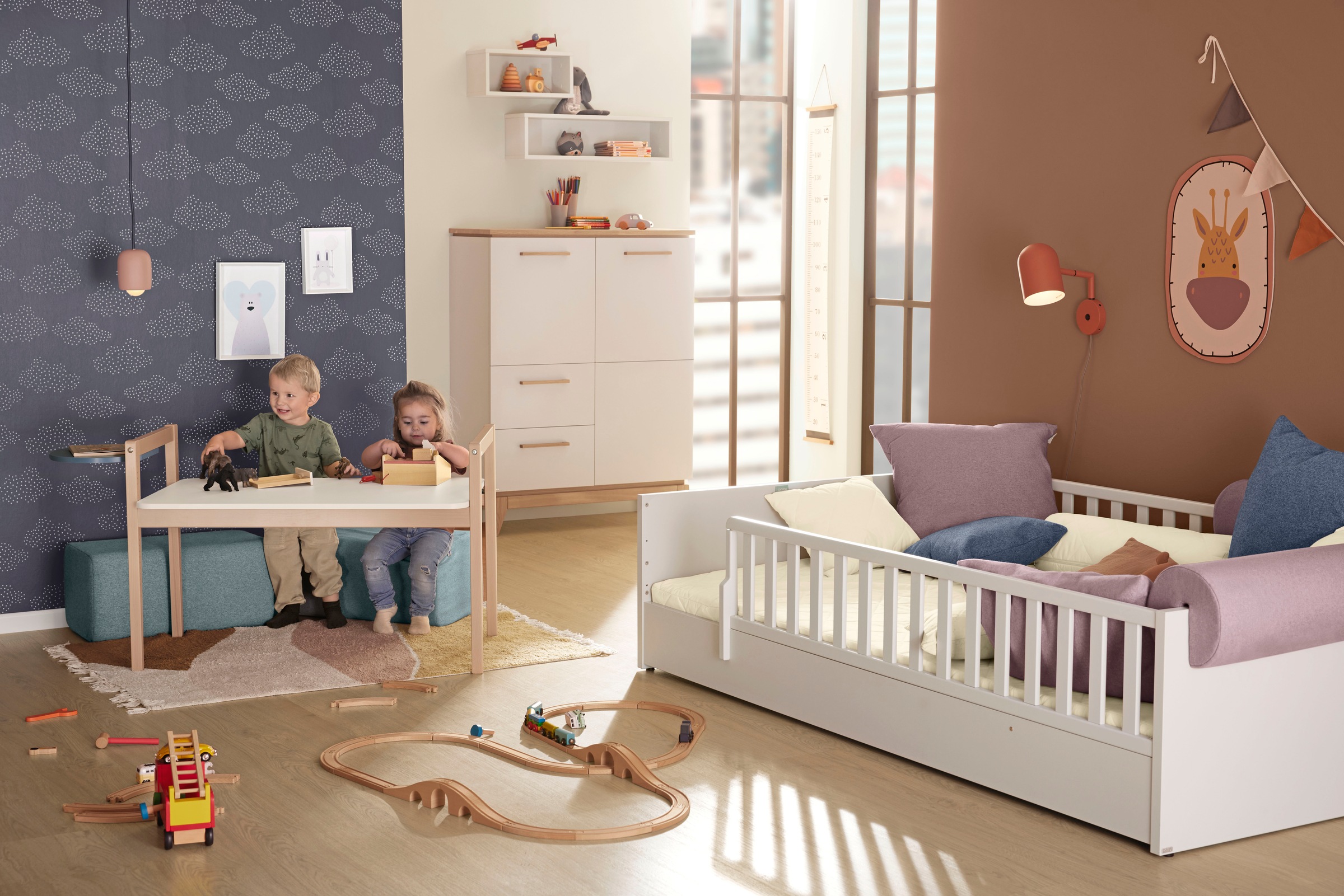 PAIDI Tischplatte »LITTLE CLOUD« Umbau zum höhenverstellbaren Spieltisch oder Maltisch