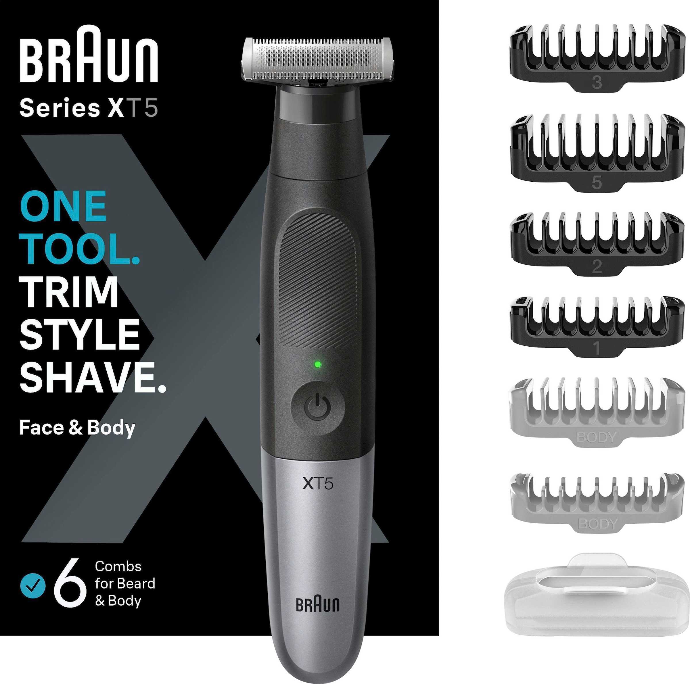 Braun Haarschneider »Series X XT5200«, wasserdicht, 4D-Flex-Klinge mit 3  Jahren XXL Garantie