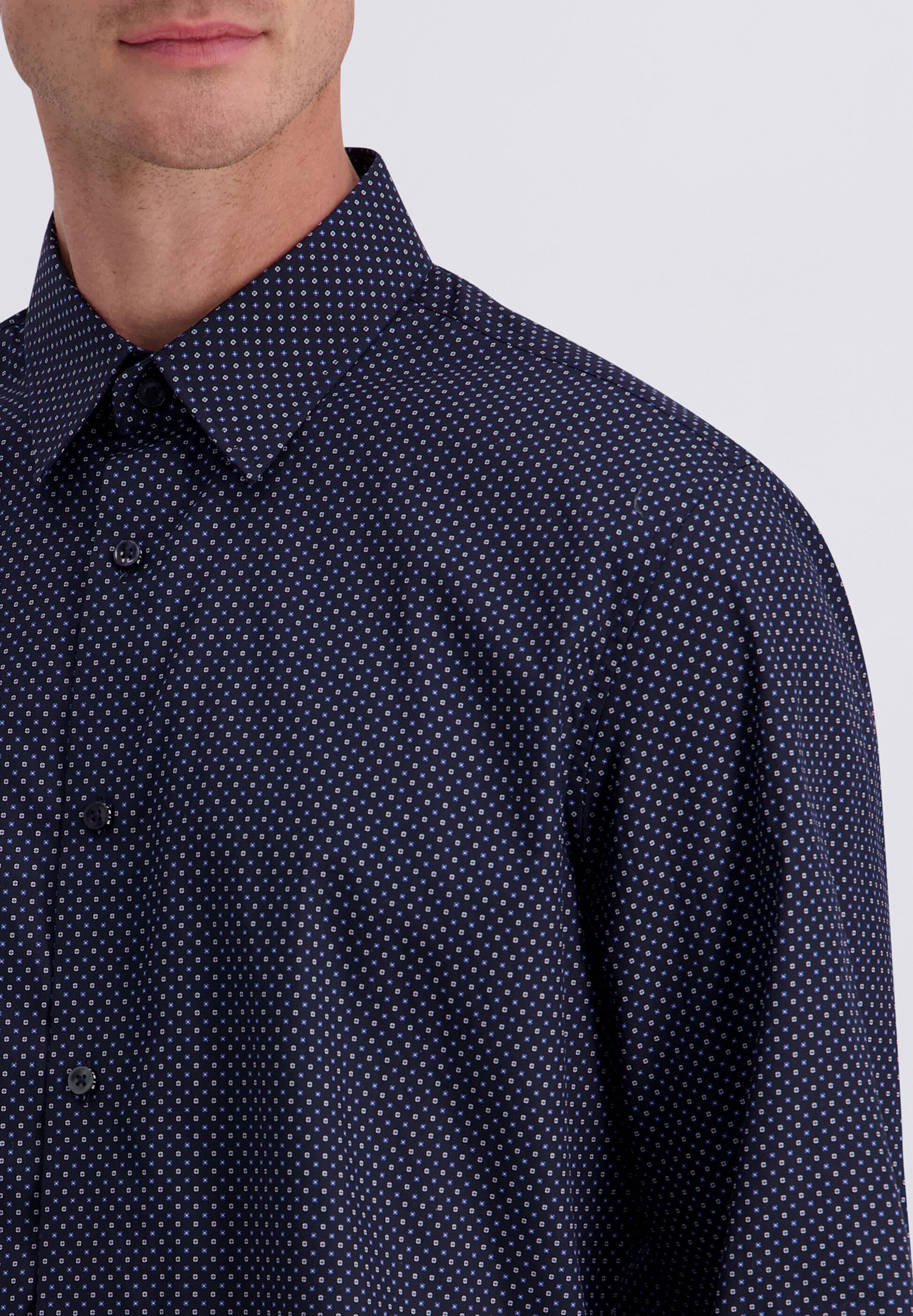 Pierre Cardin Businesshemd »Pierre Cardin Hemd« mit Allover-Print
