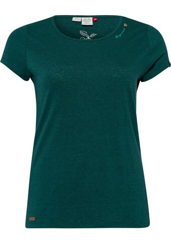 Ragwear Plus T-Shirt »MINT A PLUS«, mit Logoschriftzug und Zierknopf-Applikation in... kaufen