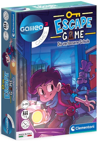 Clementoni® Spiel »Galileo, Escape Game Die verlassene Schule«, Made in Europe, FSC® -... kaufen