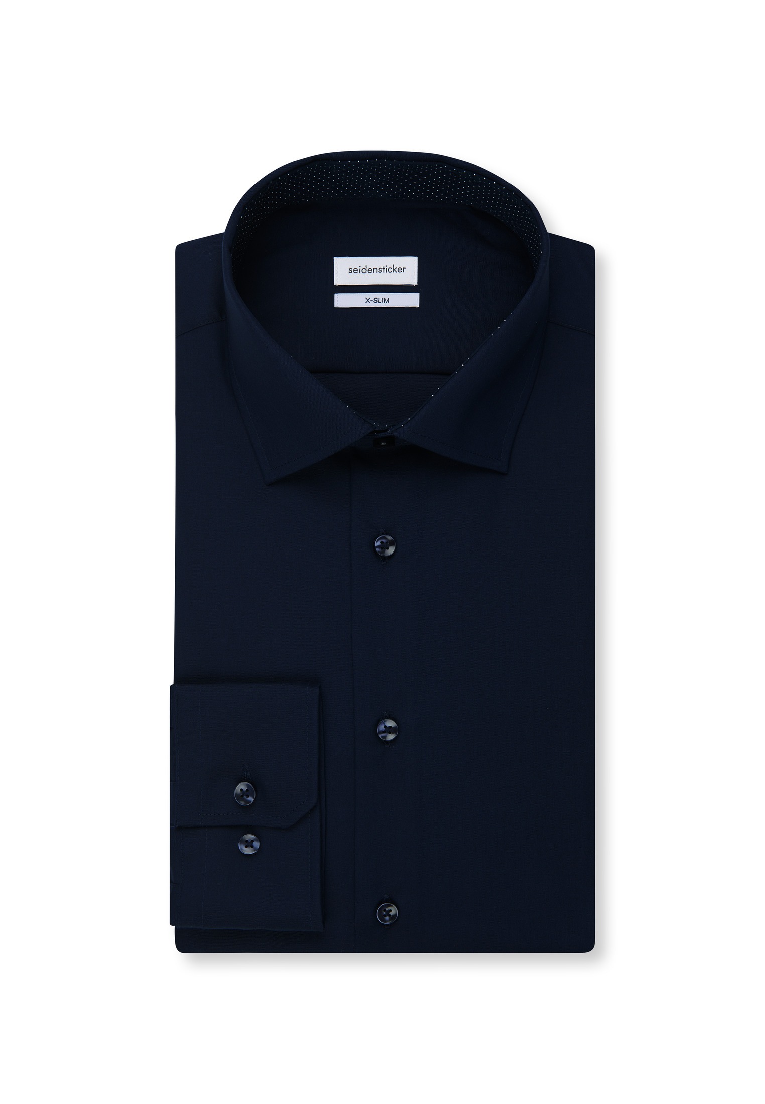 seidensticker Businesshemd »Schwarze Rose« X-Slim 1/1 Kentkragen Uni