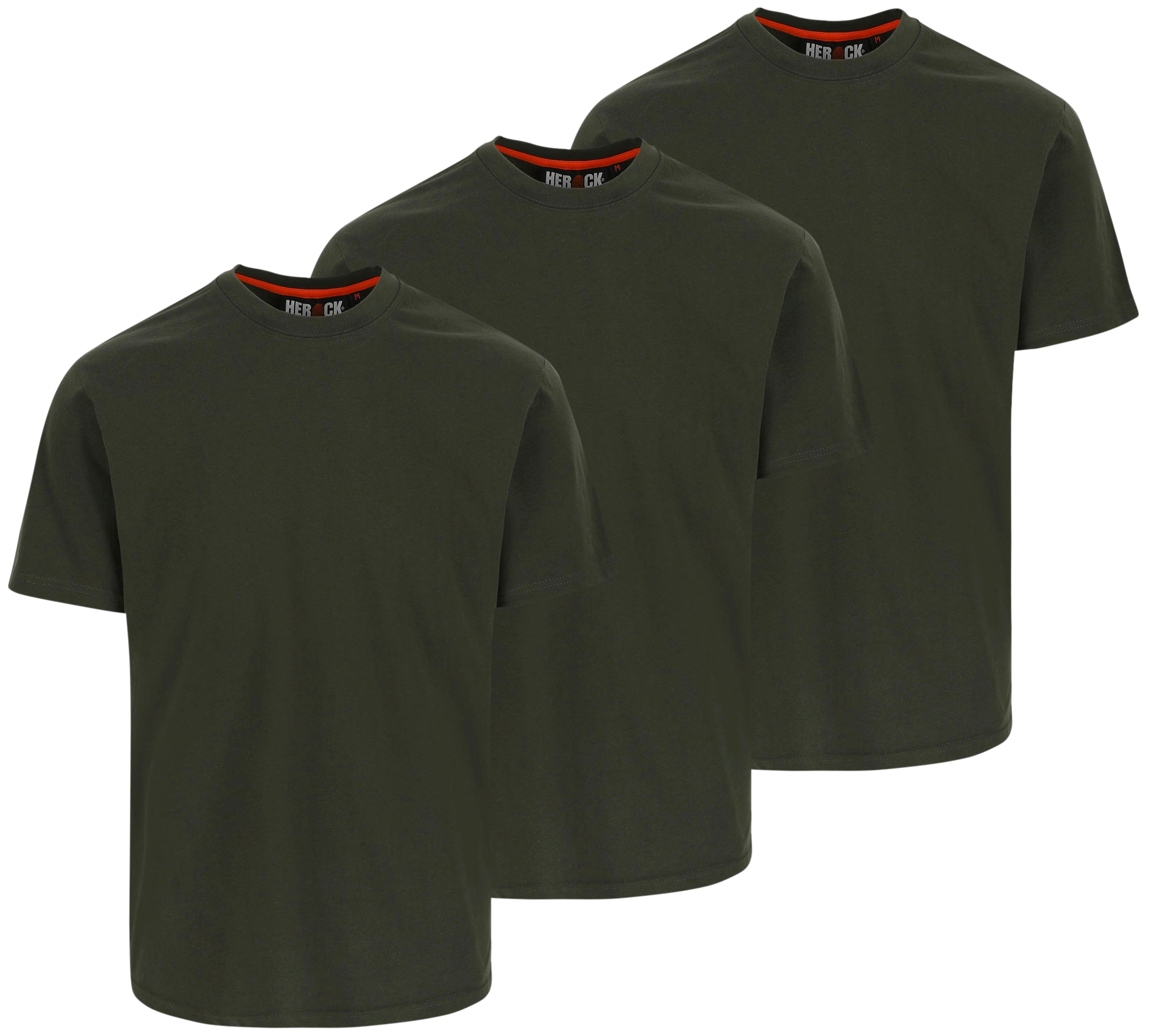 Herock T-Shirt »Argo T-Shirt mit Kurzärmlig«, Ärmel, Rippstrick-Kragen tlg.), ♕ bei 3 (Spar-Set, Kurze angenehmes Tragegefühl