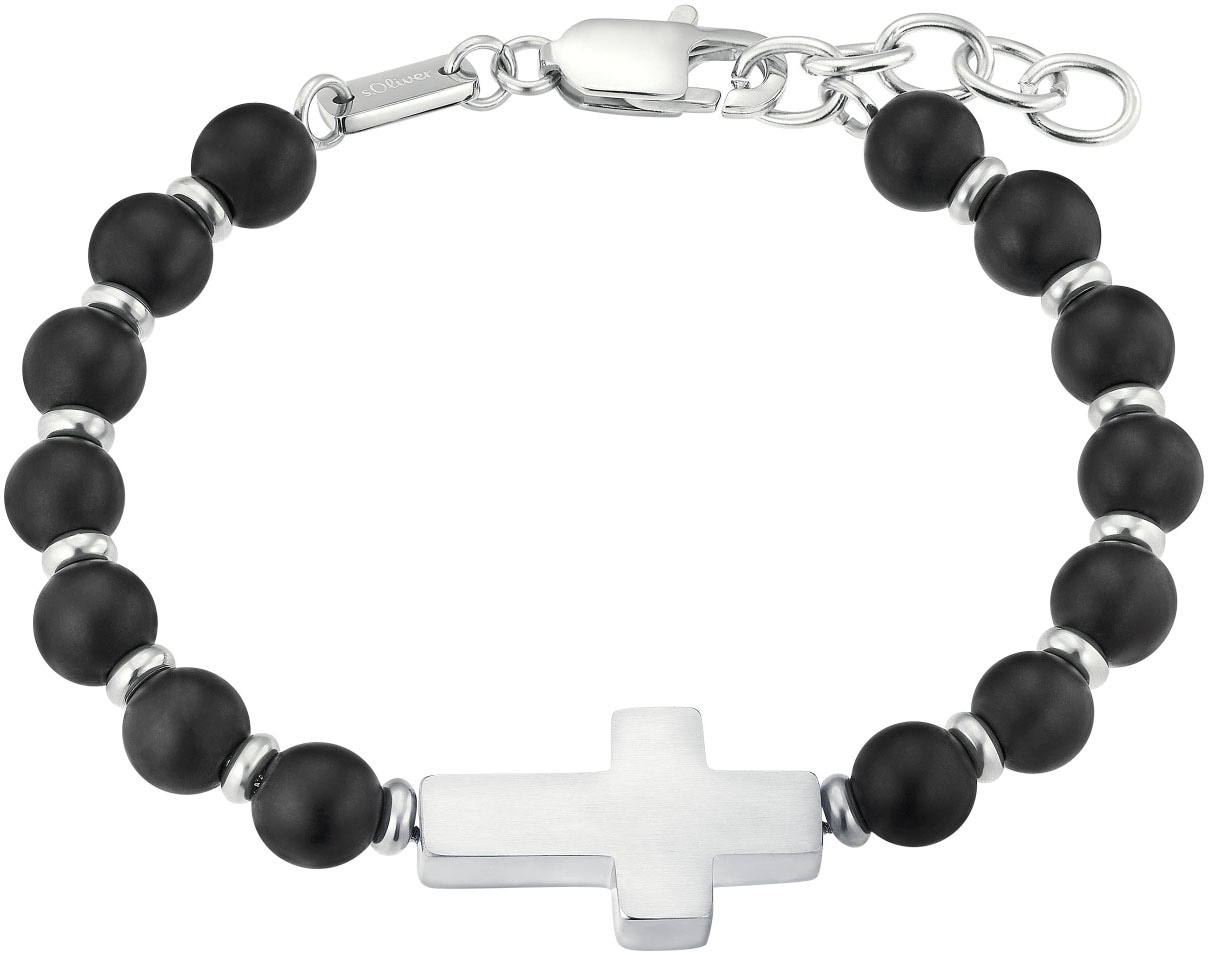 Armband »Kreuz, 2038005«, mit Achat