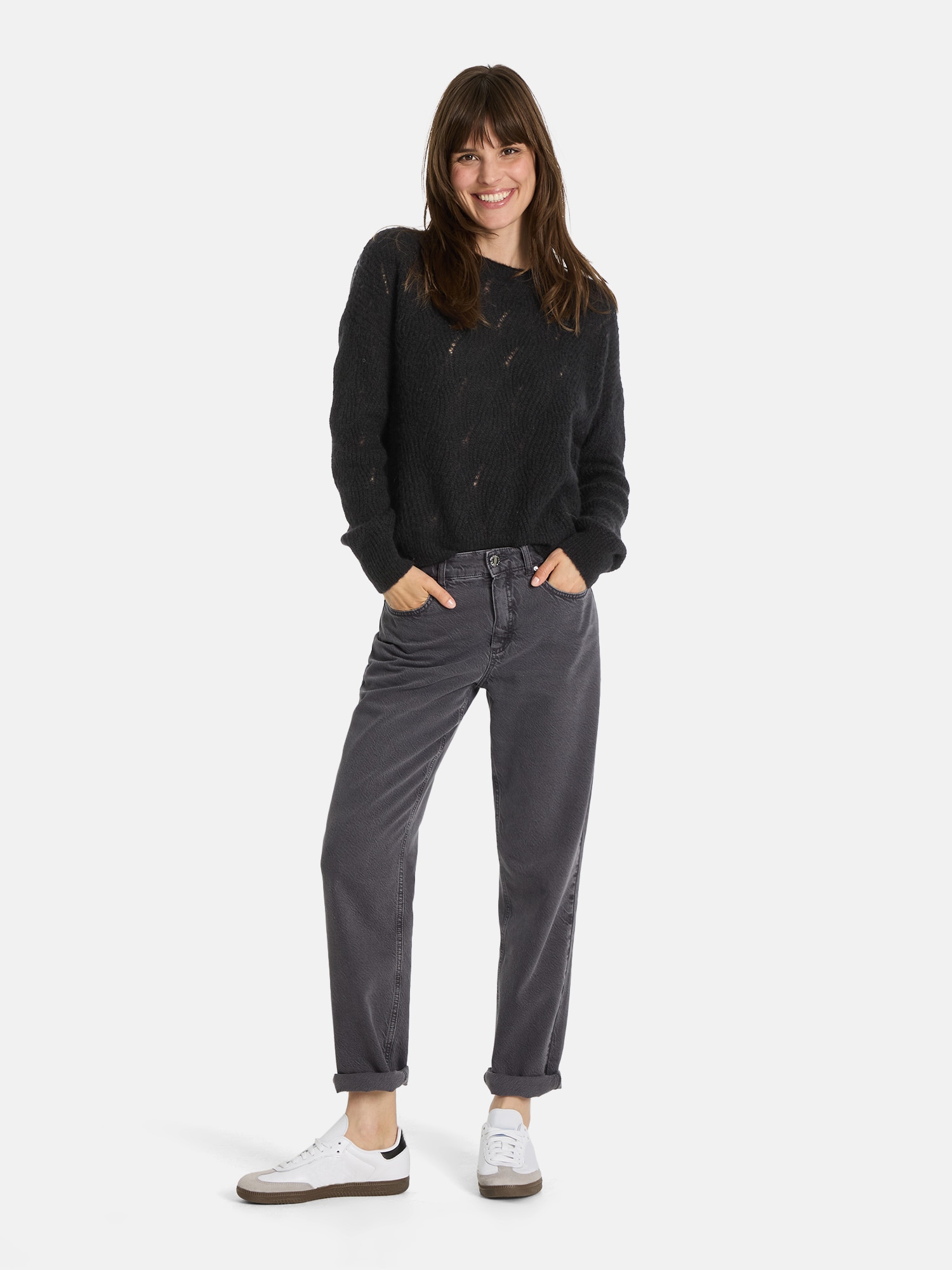 Lieblingsstück Rundhalspullover »JaneaL« aus Alpakamix