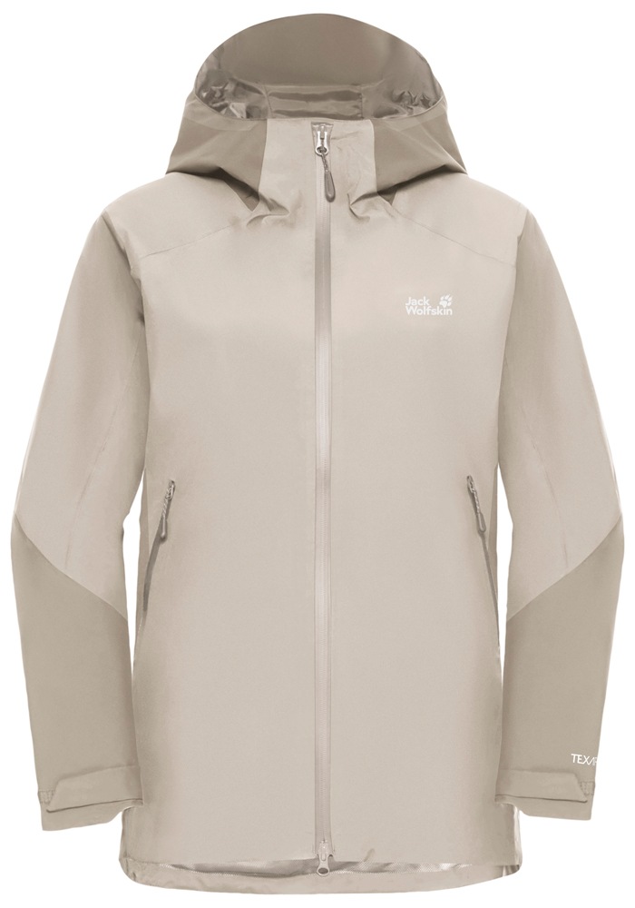 Jack Wolfskin Funktionsjacke »UNBOUND ADVENTURE 2L JKT W«, mit Kapuze