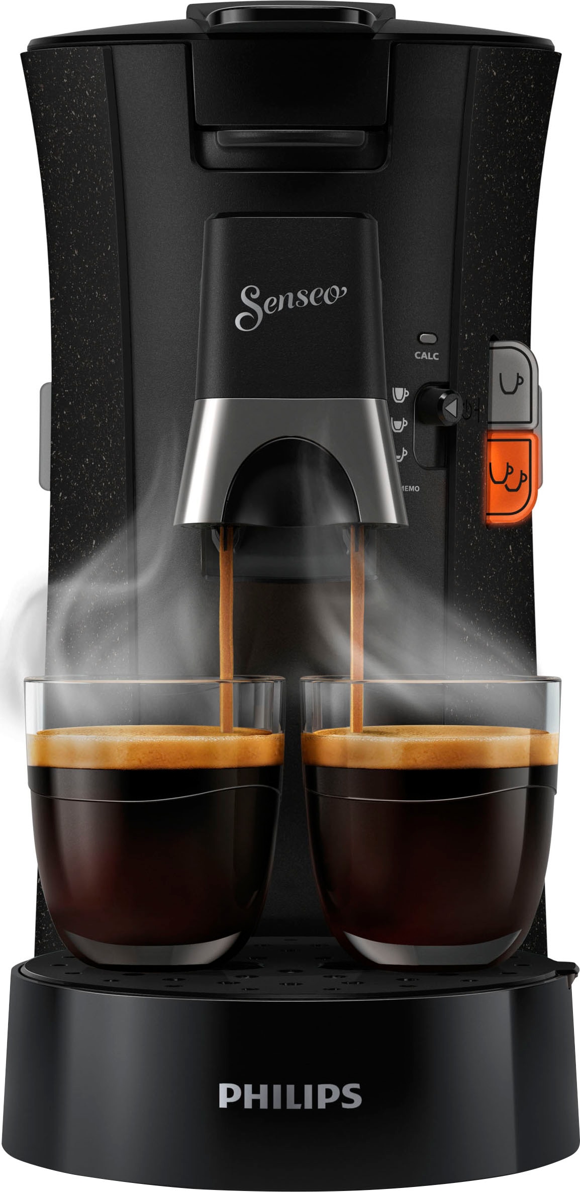 Senseo € - CSA240/20«, Philips schwarz im 3 14 XXL »Select ECO Gratis-Zugaben UVP, mit Kaffeepadmaschine Garantie inkl. Jahren von Wert