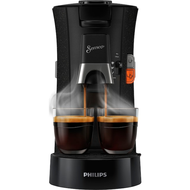 Philips Senseo Kaffeepadmaschine »Select ECO CSA240/20«, inkl.  Gratis-Zugaben im Wert von € 14 - UVP, schwarz mit 3 Jahren XXL Garantie