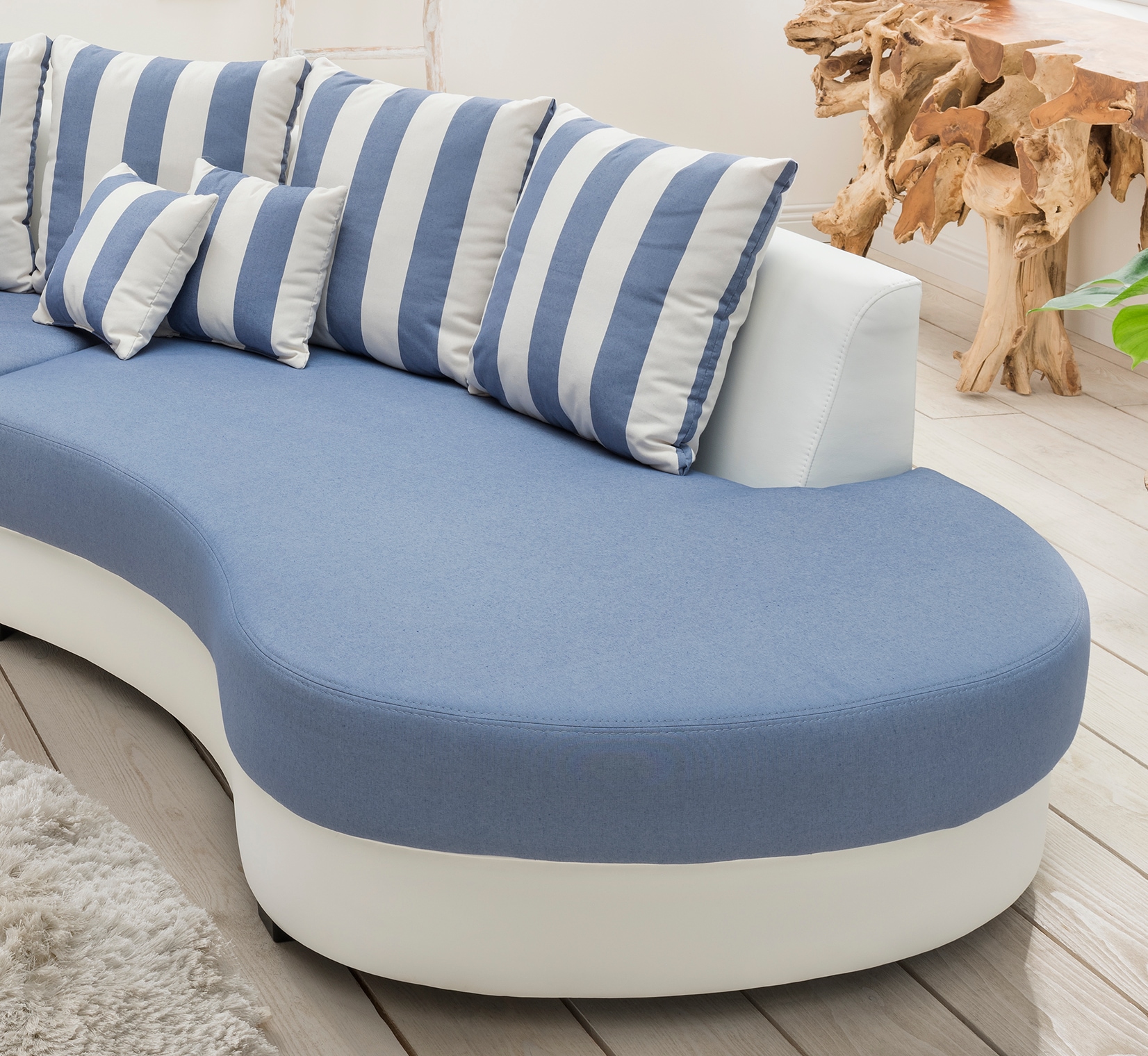 INOSIGN Ecksofa »Limoncello organische Formensprache, L-Form«, ergonomische Form