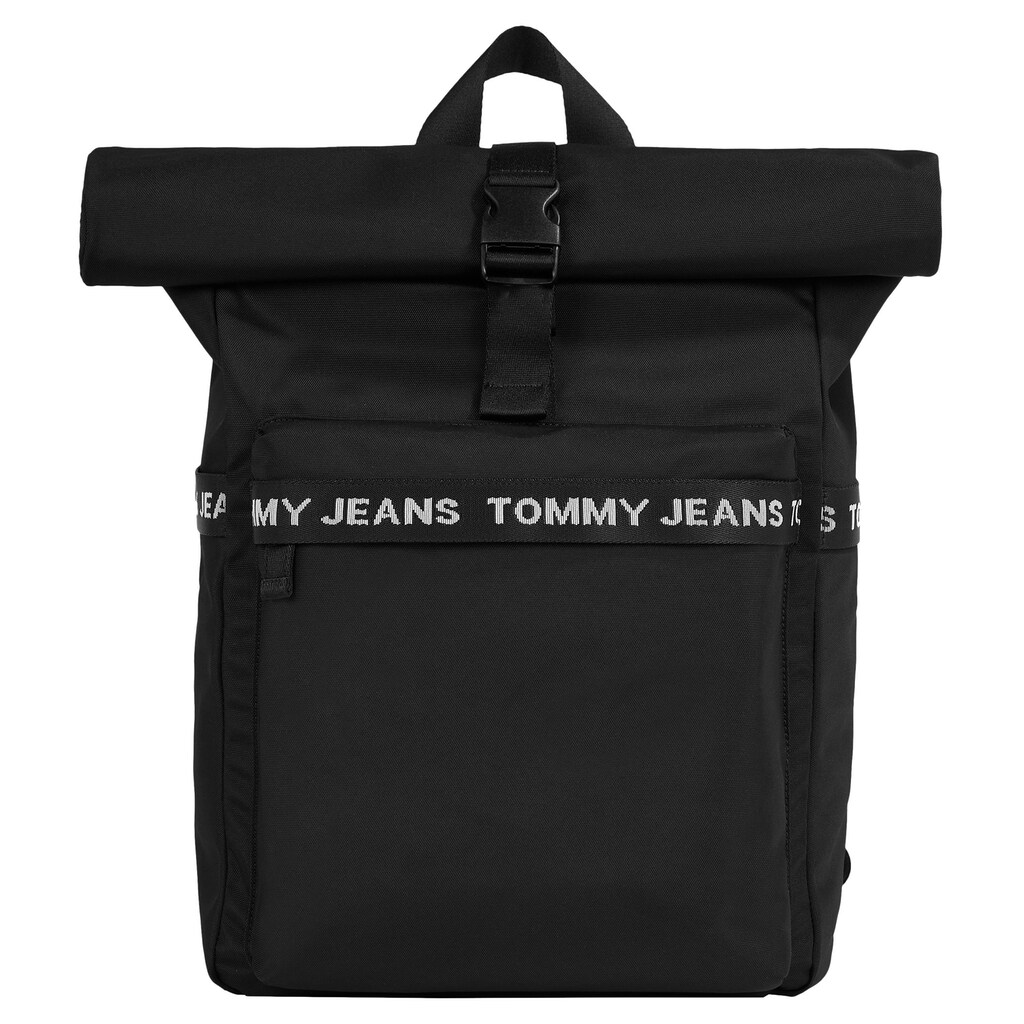 Tommy Jeans Cityrucksack »TJM ESSENTIAL ROLLTOP BP«, mit gepolstertem Rücken