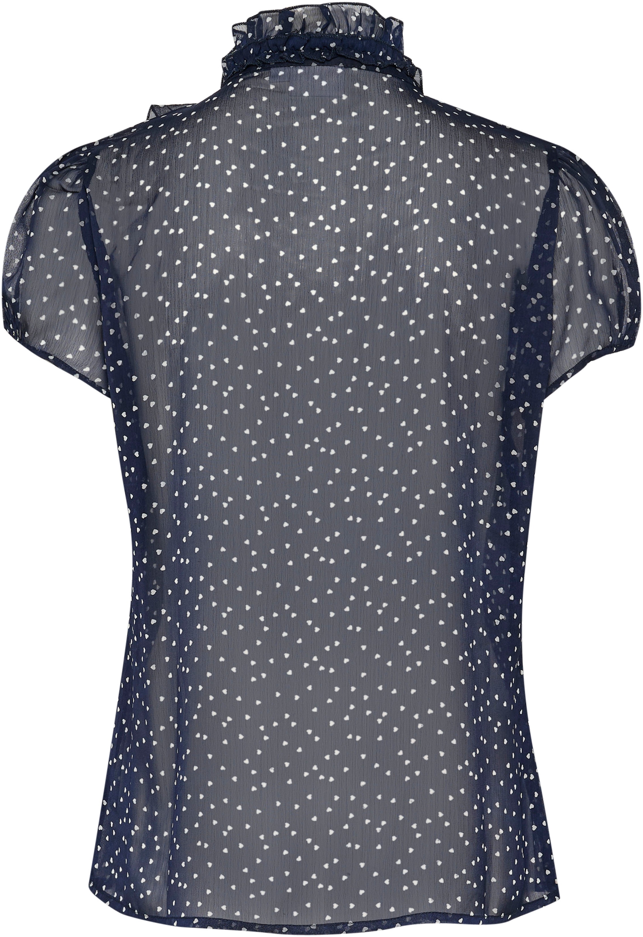 Saint Tropez Rüschenbluse »LiljaSZ Crinkle SS Shirt«