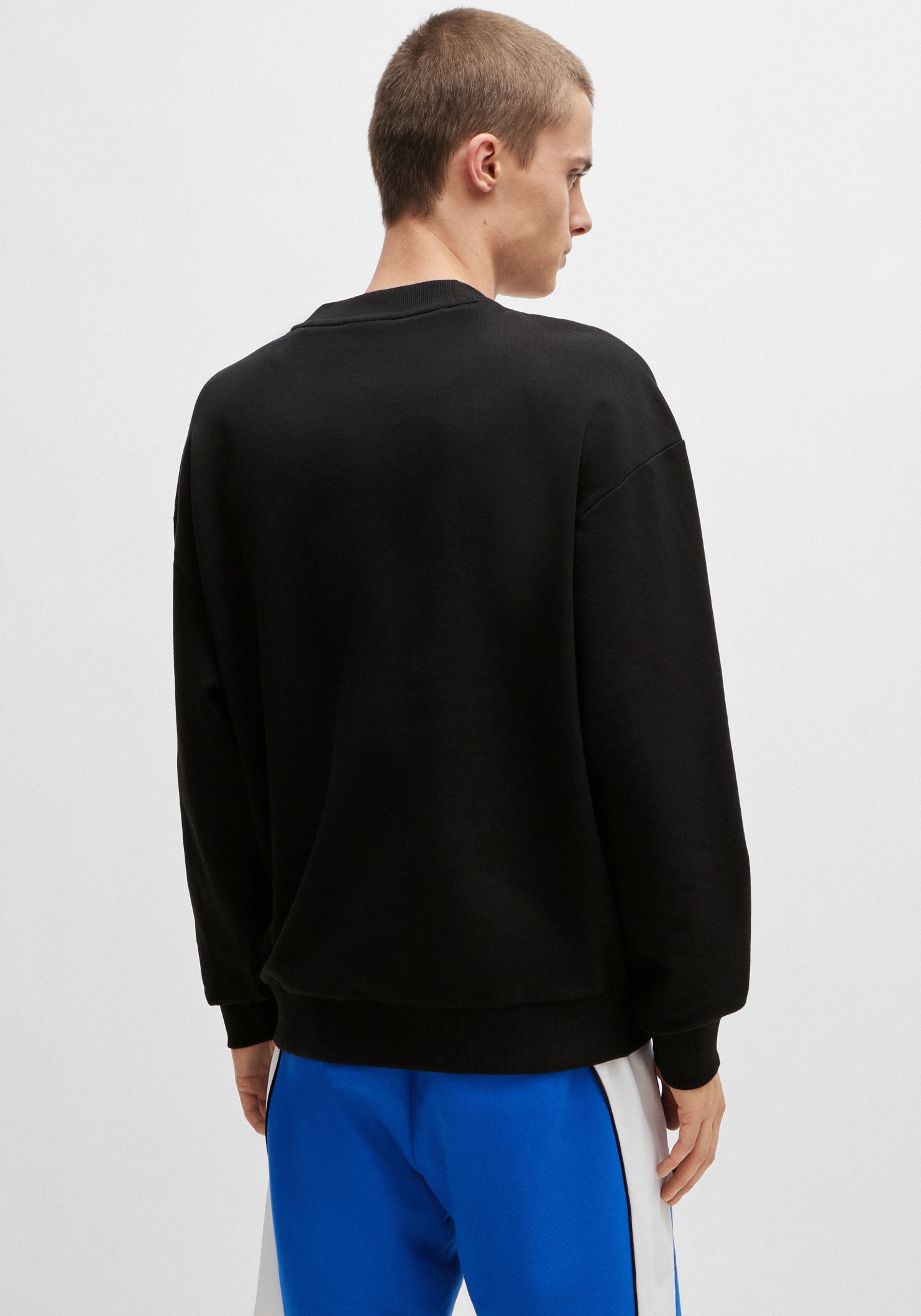 HUGO Blue Sweatshirt »Niero«, mit Logo-Druck