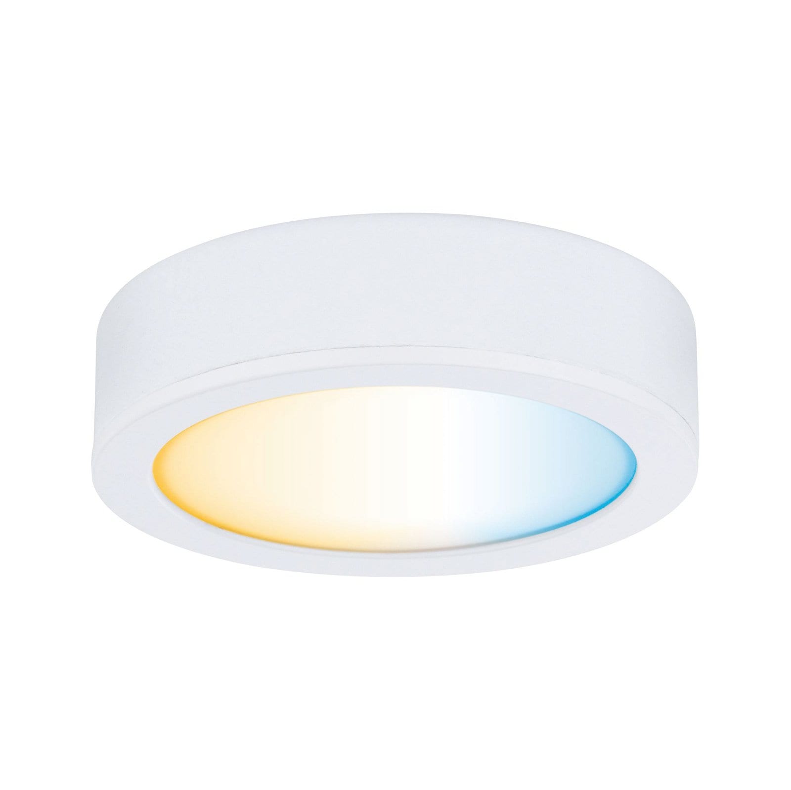Paulmann Unterschrankleuchte »Clever Connect Spot Disc 2,1W 2700-6500K 12V Weiß matt/Kunststoff«, 1 flammig, tunable White