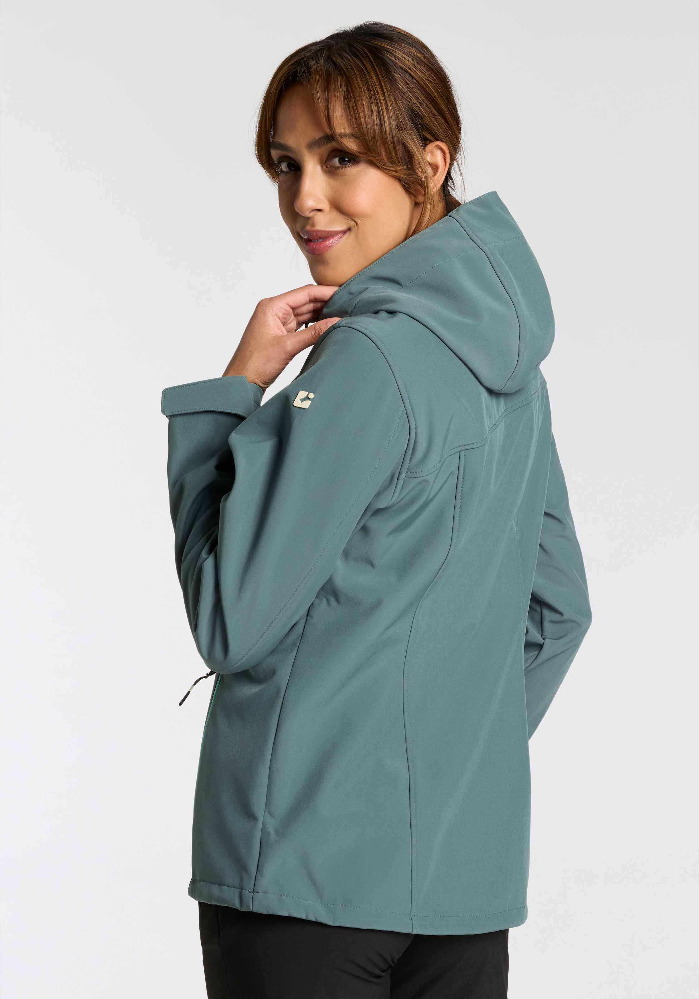 Killtec Softshelljacke, mit Kapuze
