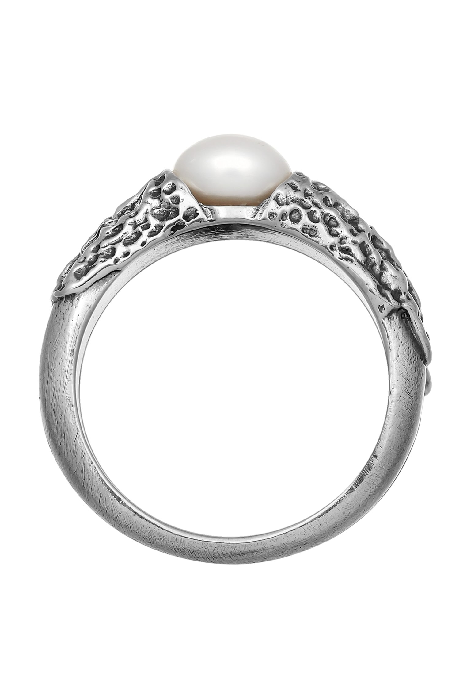 HAZE & GLORY Silberring »Ring Perle Vintage 925 Silber«