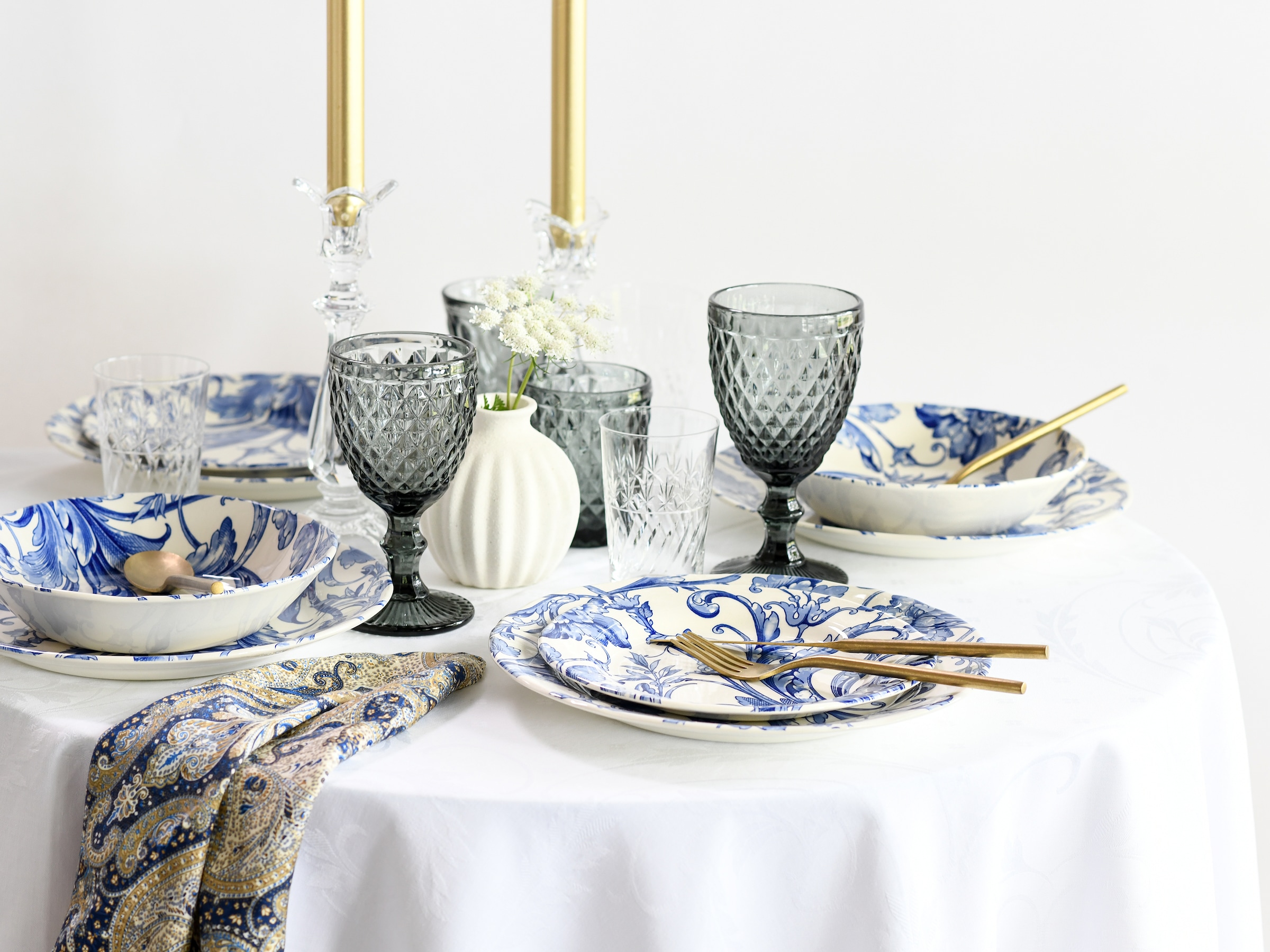 CreaTable Teller-Set »Venecia, Tellerset 18-tlg« Traditionell, Nostalgie