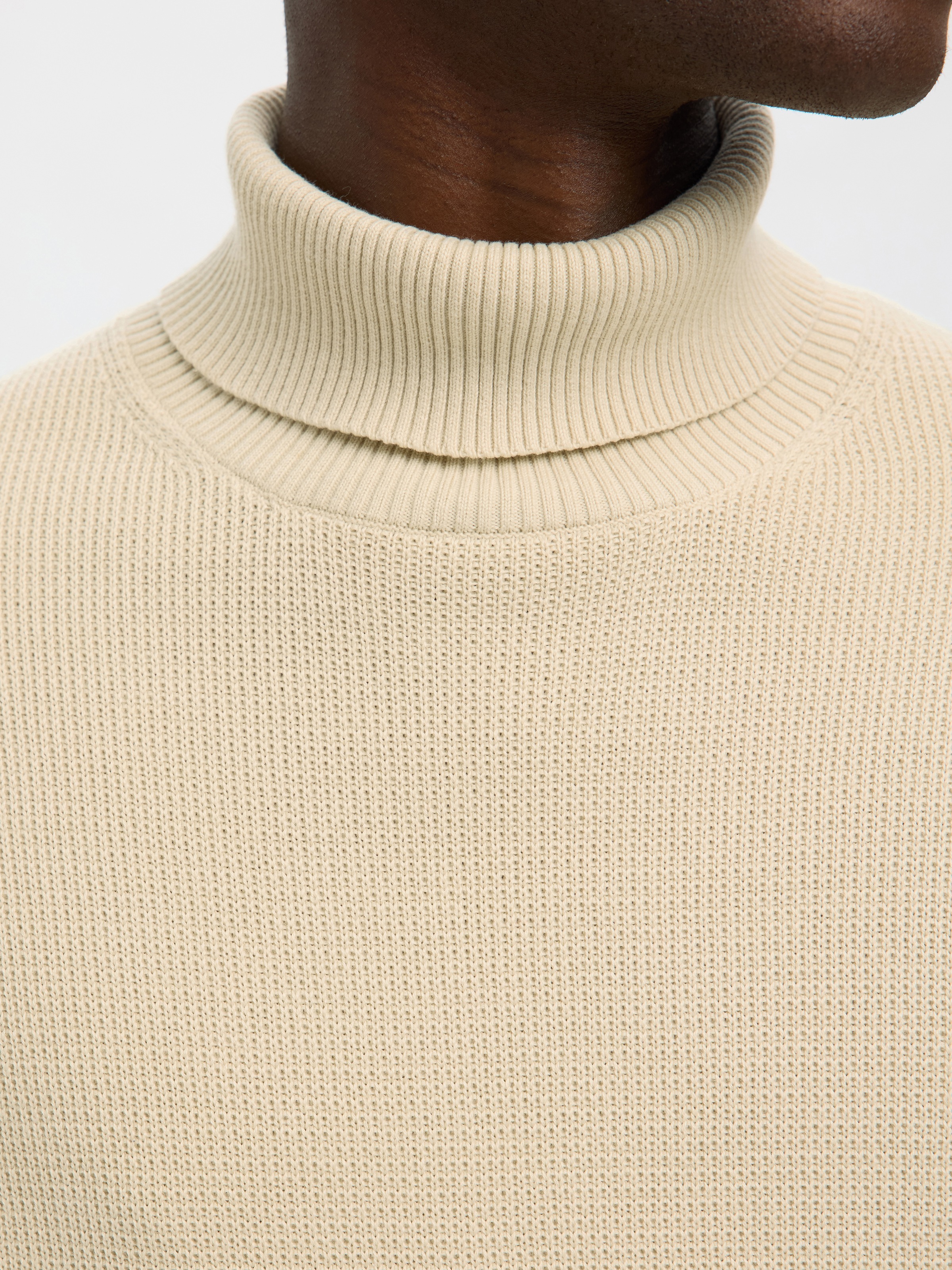 SELECTED HOMME Rollkragenpullover »SLHDANE LS KNIT STRUCTURE ROLL NECK NOOS«