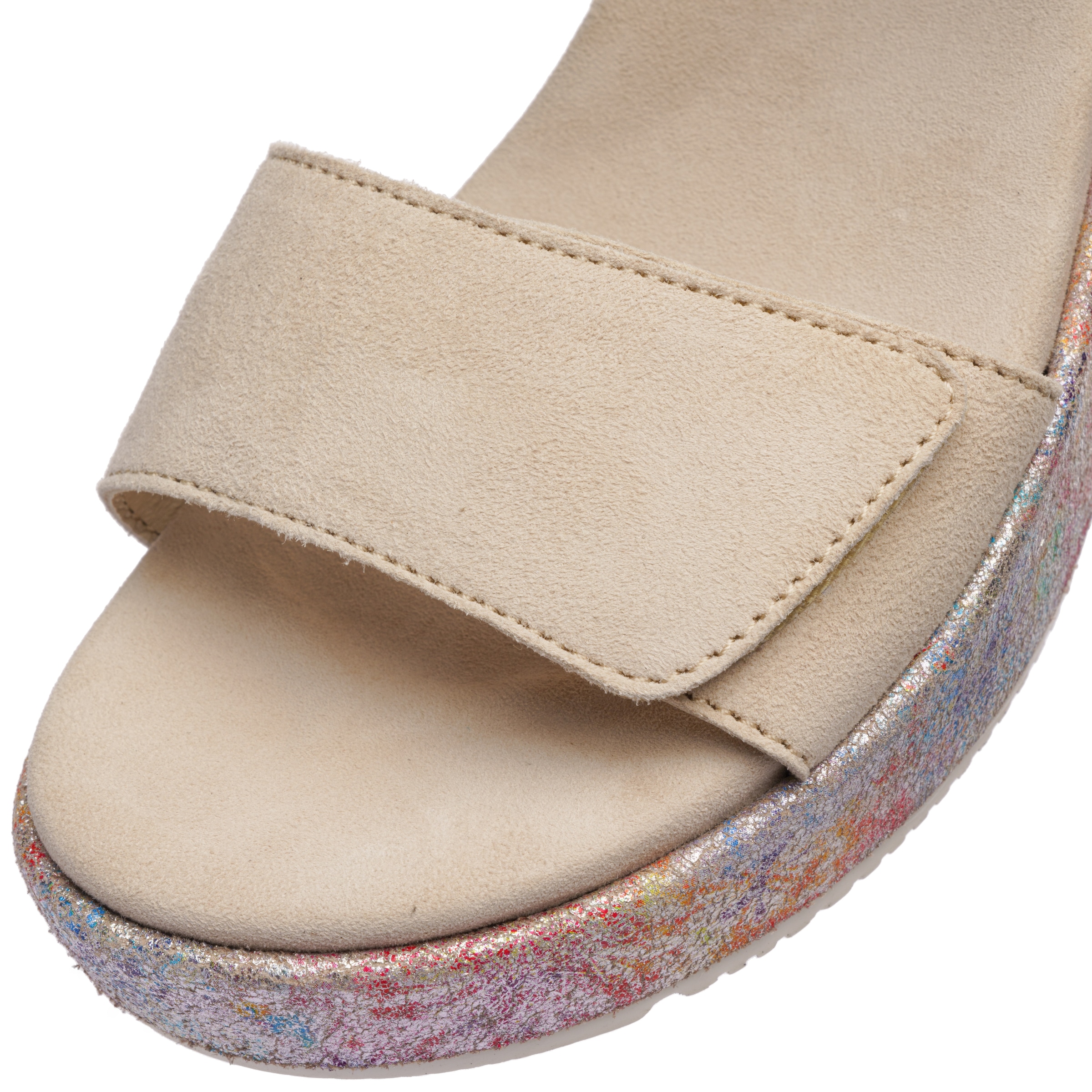 Ara Keilsandalette »RIMINI«  Riemchensandale, Sommerschuh mit Klettverschlüsse, G-Weite