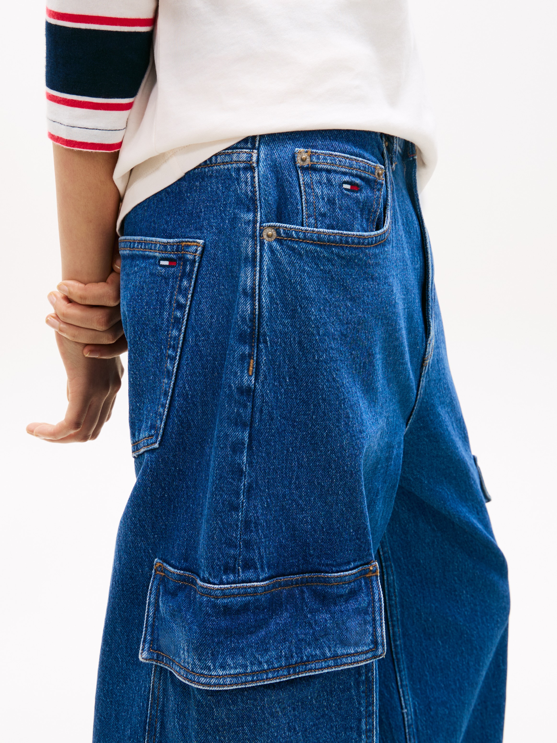 Tommy Jeans Loose-fit-Jeans »CHARLIE MR LOOSE WD CARGO BJ4133«