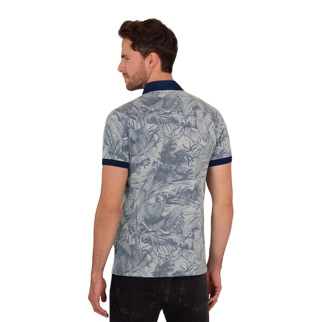 Trigema Poloshirt »TRIGEMA Poloshirt mit schickem floralem Muster« bei
