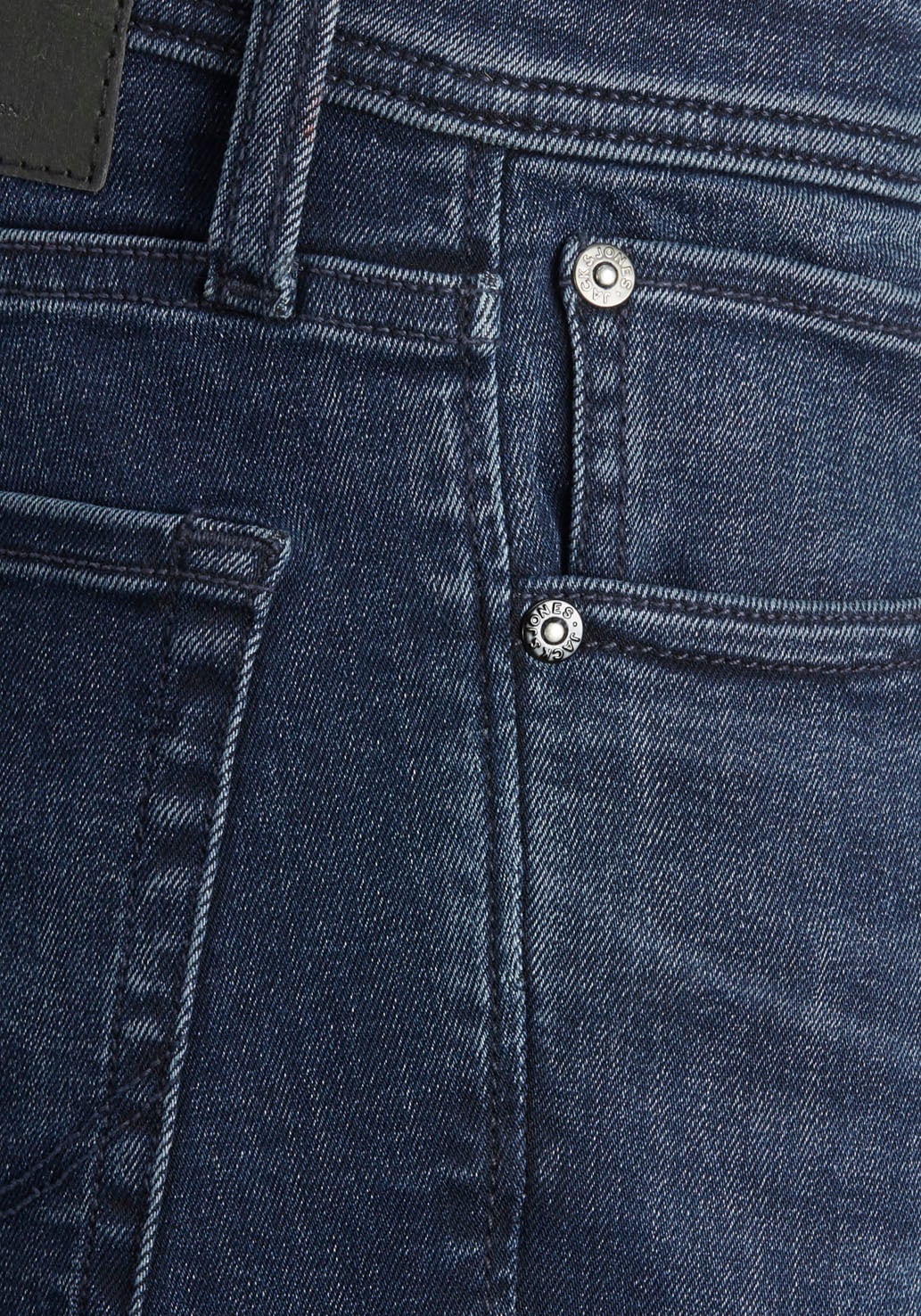 Jack & Jones Slim-fit-Jeans »JJIGLENN Slim-Fit mit Stretch und praktischer 5-Pocket-Form«, mit Abriebeffekten