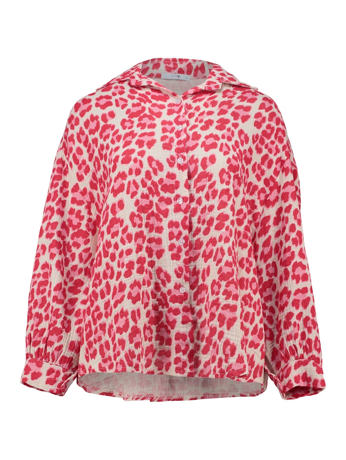 HaILY’S Druckbluse »LS C BL Le44ony«, aus Musselin