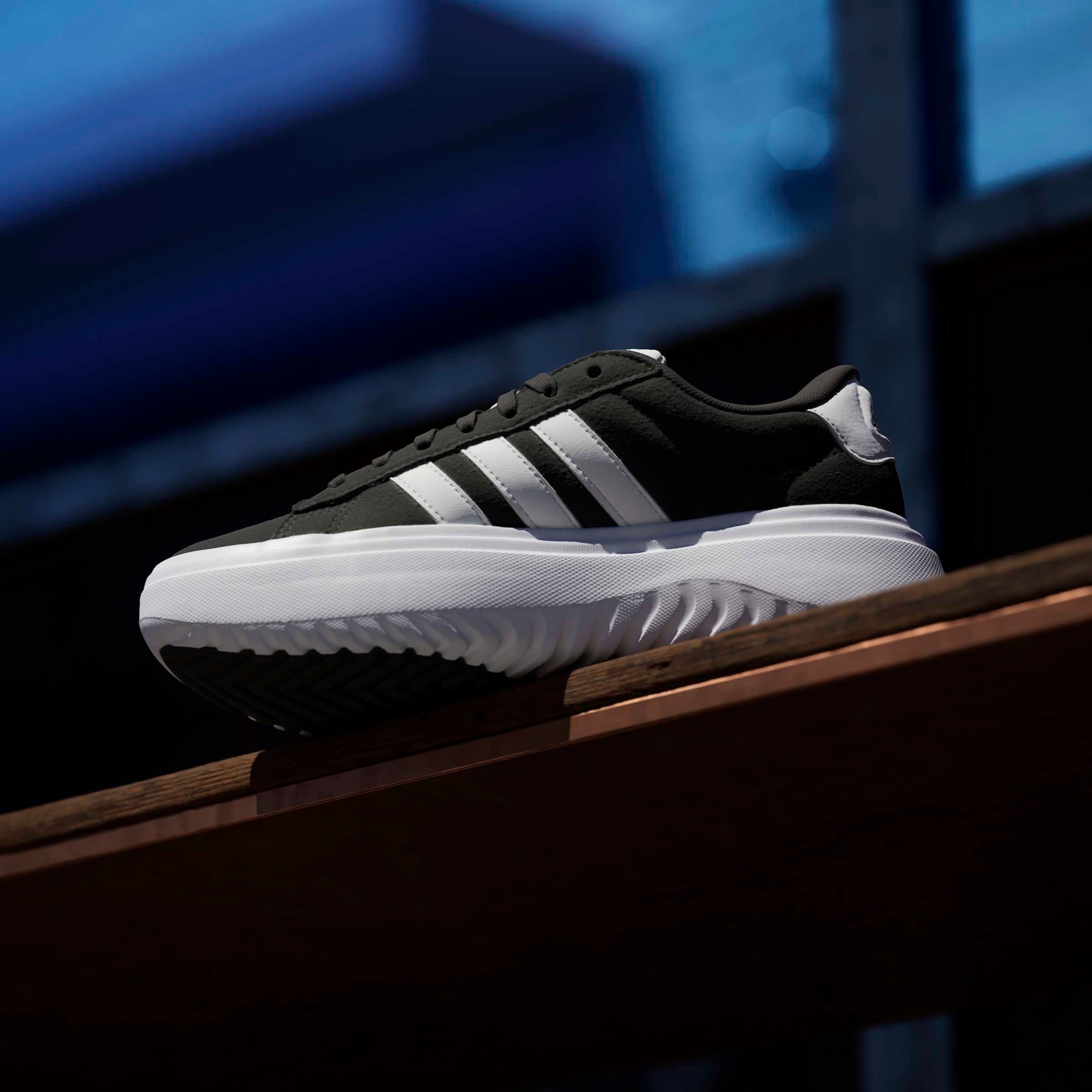 adidas Sportswear Sneaker »GRAND COURT PLATFORM«, Design auf den Spuren des adidas Superstar