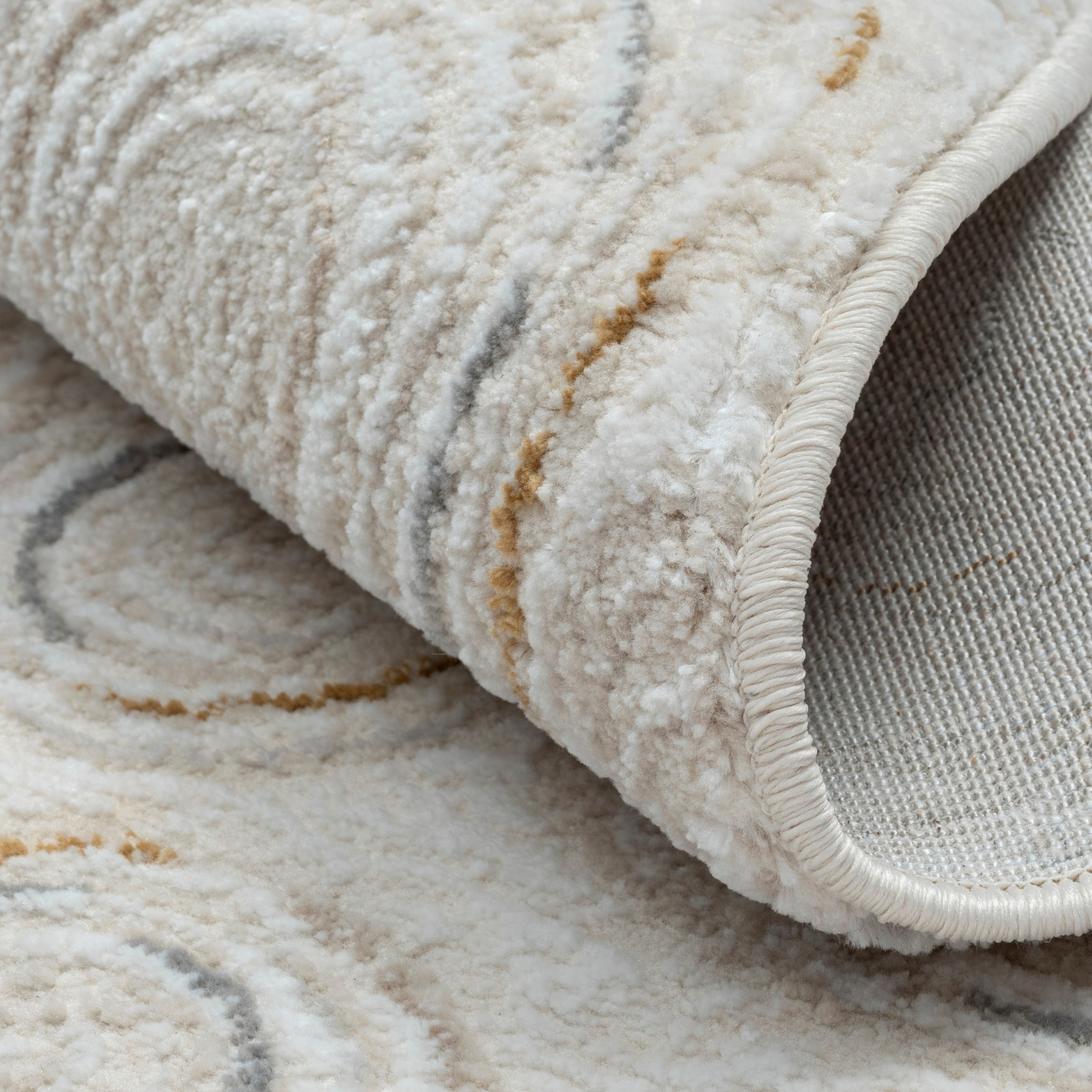 Myflair Möbel & Accessoires Teppich »My Style«, rund, 10 mm Höhe, Kurzflor, Scandi-Design, besonders weich durch Microfaser