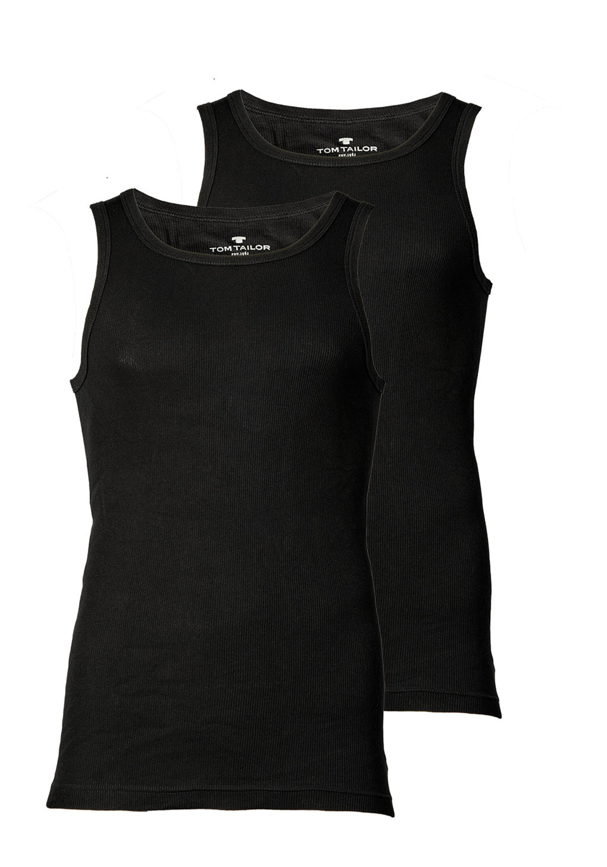 TOM TAILOR Unterhemd »Unterhemd 2er Pack«