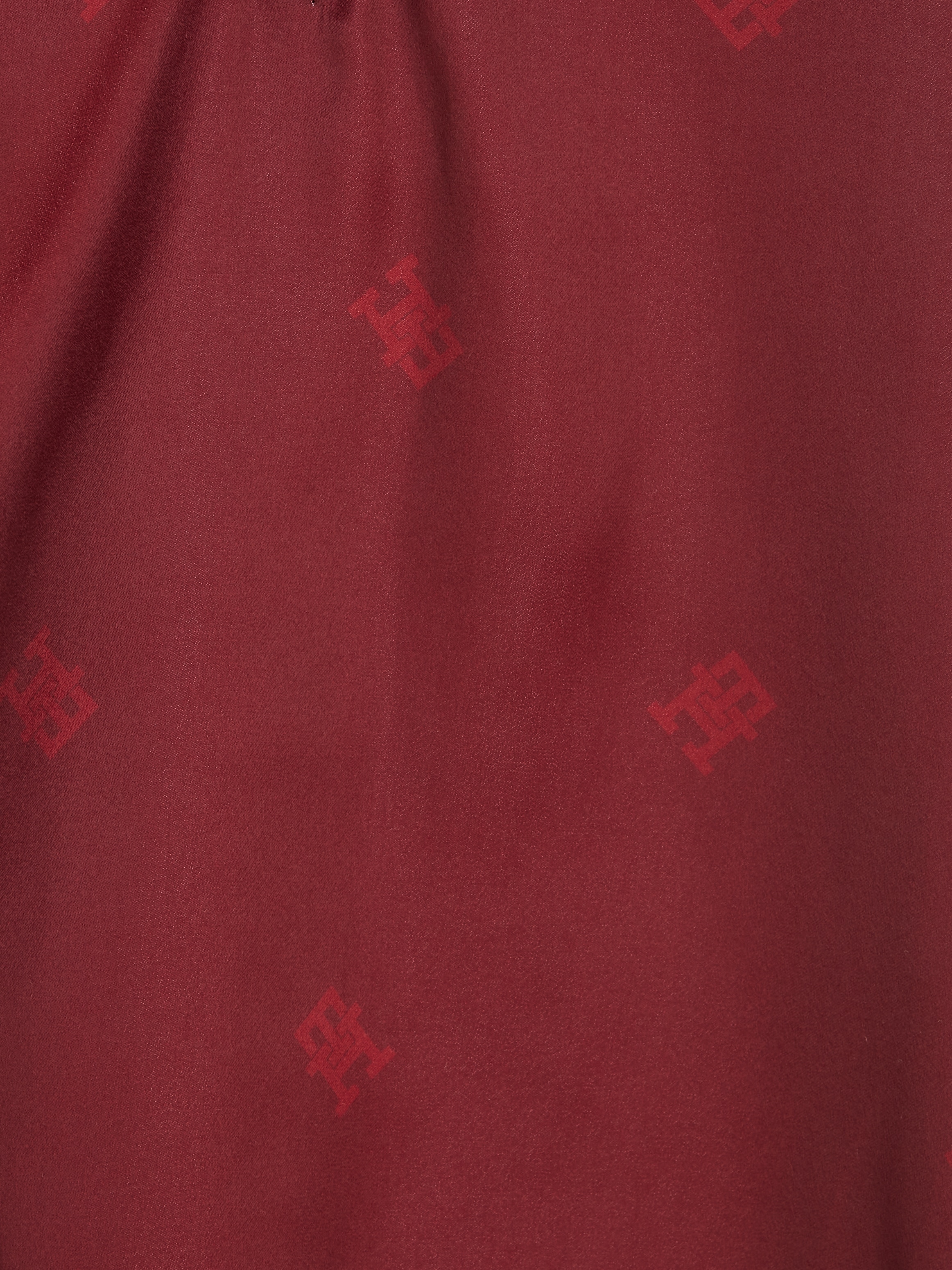 Tommy Hilfiger Underwear Knopfverschluss bei »SATIN ♕ WOVEN NIGHTDRESS«, mit Nachthemd