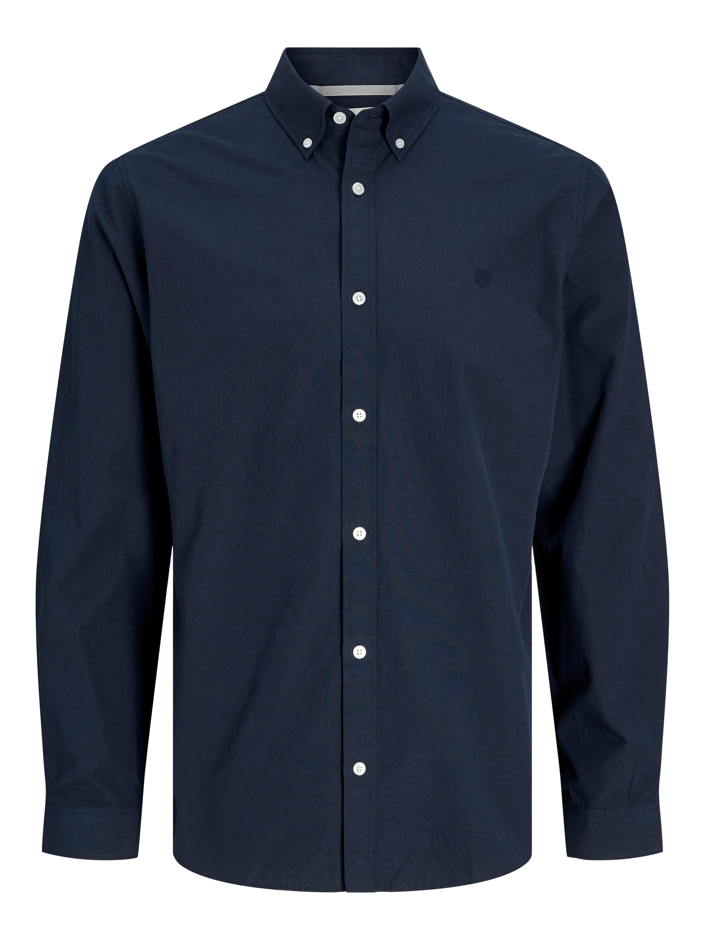Jack & Jones Langarmhemd »JPRCCPOPLIN LOGO COMFORT SHIRT L/S SN«
