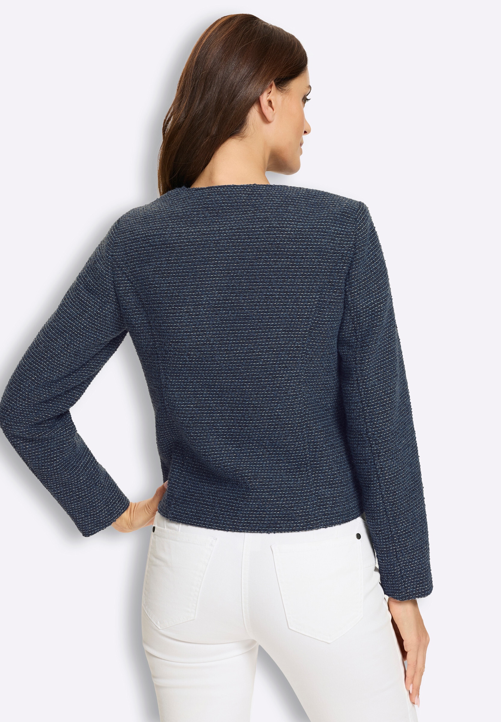 heine Blusenblazer »Blazerjacke Bouclé-Blazer«