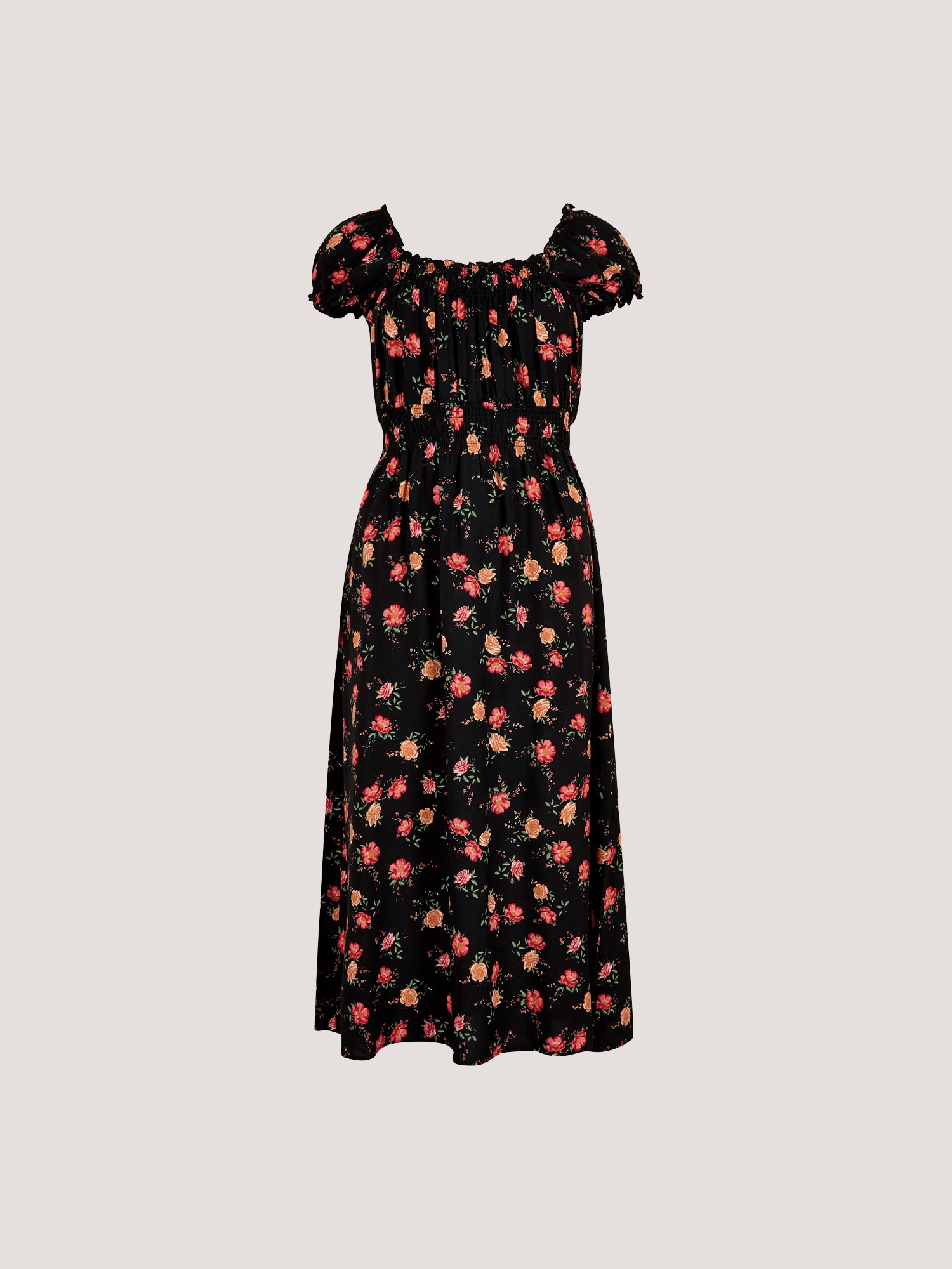 Apricot Midikleid »Midikleid« mit Smokdetails
