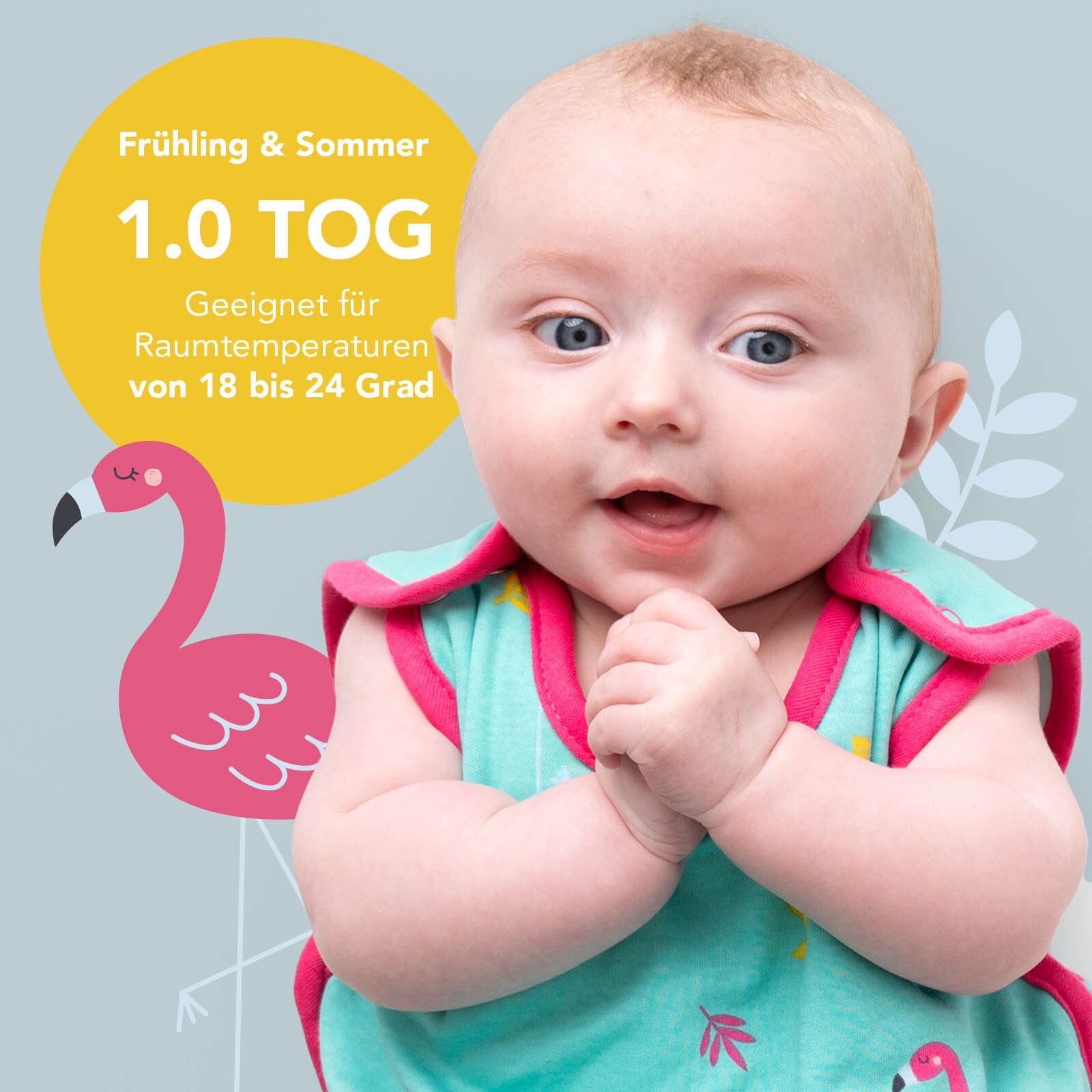 Schlummersack Babyschlafsack »Schlafsack ohne Füßen 1.0 Tog«