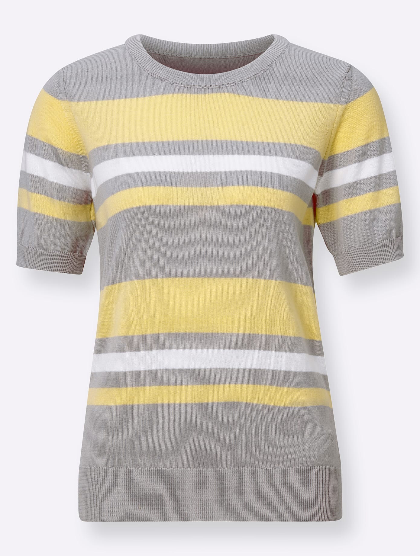 Casual Looks Kurzarmpullover »Rundhals-Pullover«