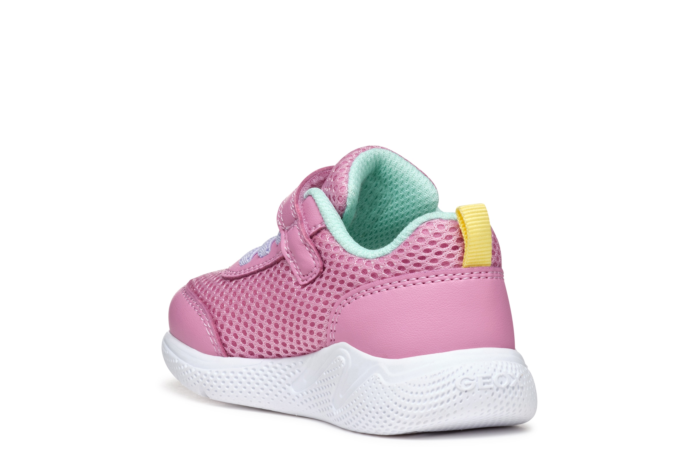 Geox Lauflernschuh »B SPRINTYE GIRL«  Babyschuh mit elastischen Schnürsenkeln, Größenschablone zum Download
