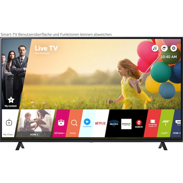 LG LCD-LED Fernseher »70UR80006LJ«, 177 cm/70 Zoll, 4K Ultra HD, Smart-TV,  UHD,α5 Gen6 4K AI-Prozessor,HDR10,AI Sound Pro,Filmmaker Mode ➥ 3 Jahre XXL  Garantie | UNIVERSAL