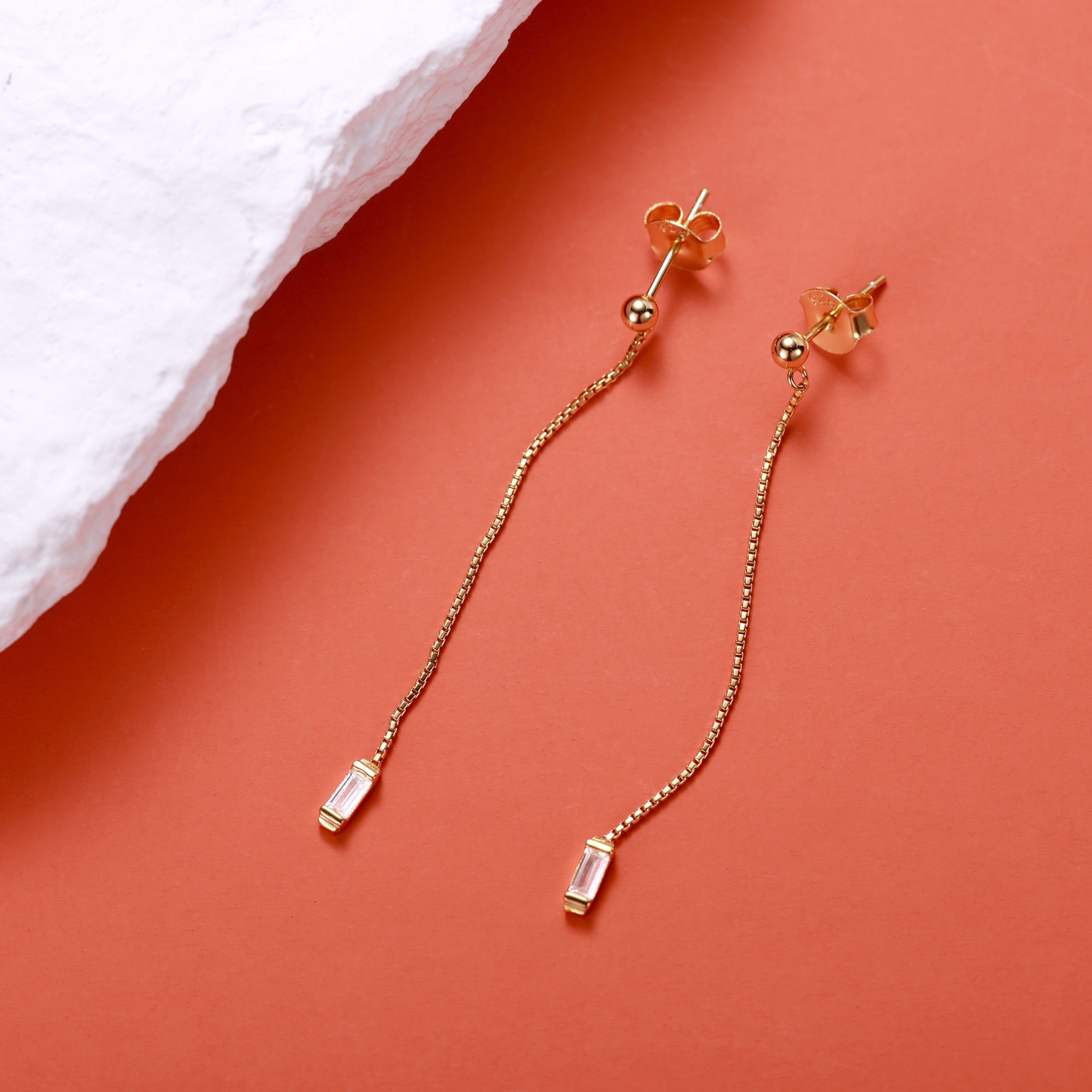 Firetti Paar Ohrstecker »Schmuck Geschenk Silber 925 Ohrschmuck Ohrringe Rainbow«, mit Zirkonia (synth.)