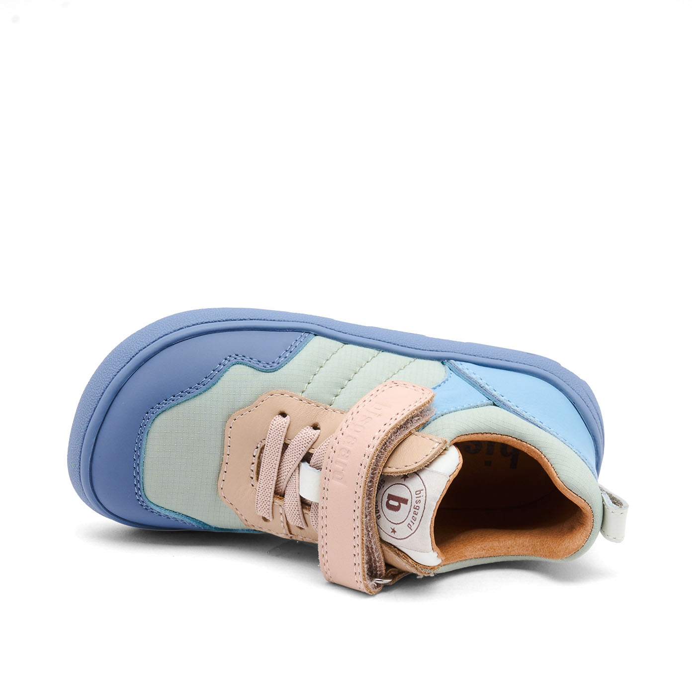 Bisgaard Barfußschuh »barefoot baloo«  Klettschuh mit Gummizug und Klett, Größenschablone zum Download