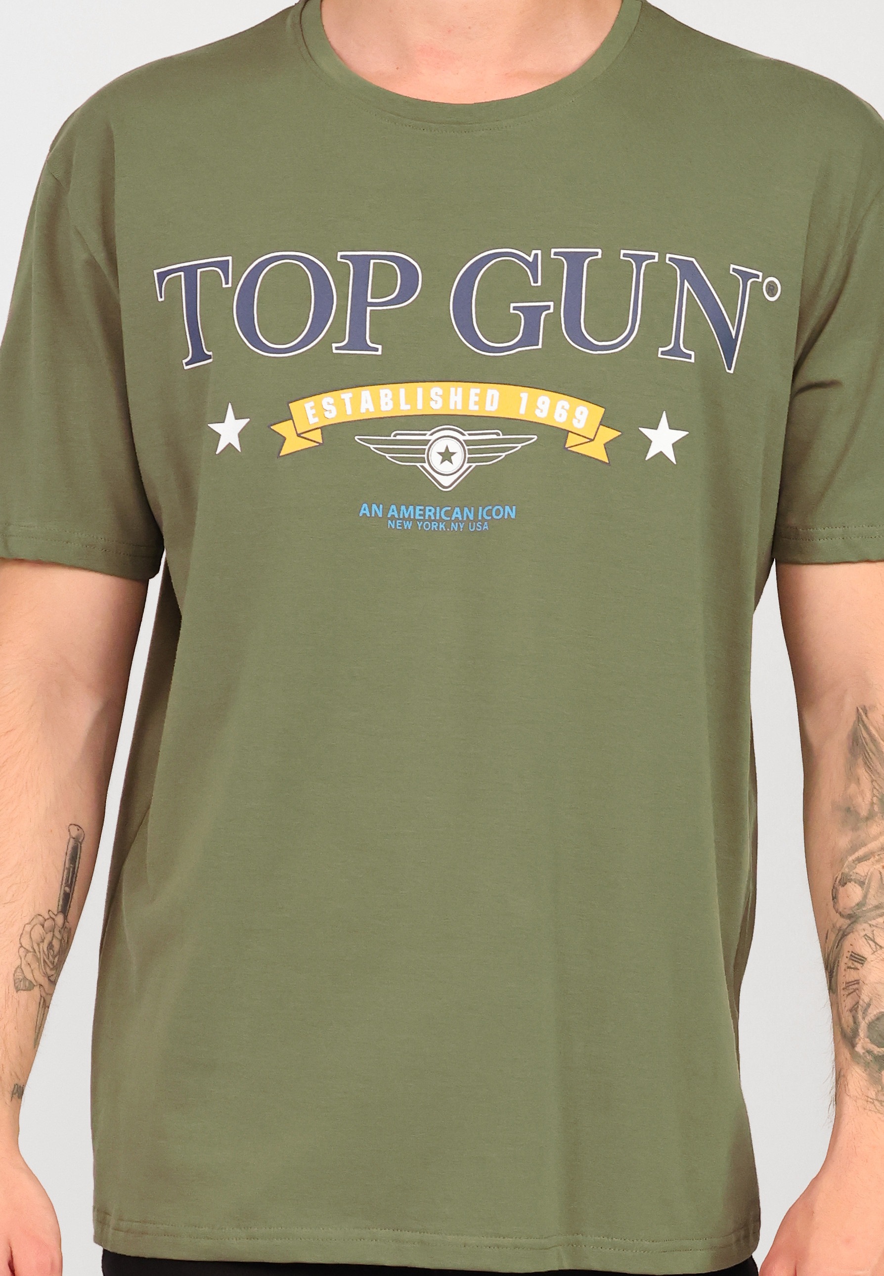 TOP GUN T-Shirt »T-Shirt TG20212108«