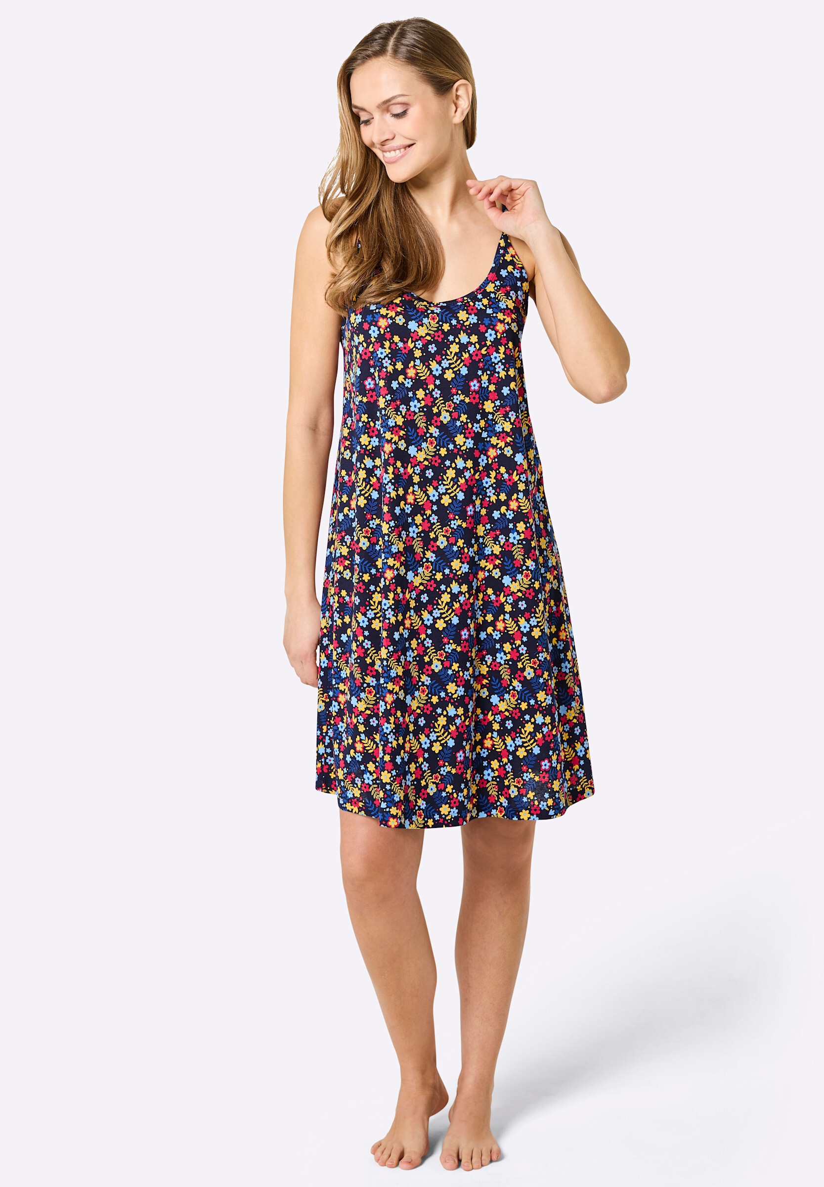 Witt Strandkleid »Sommerkleid Sommerkleid mit Spaghettiträgern« Ohne Taschen