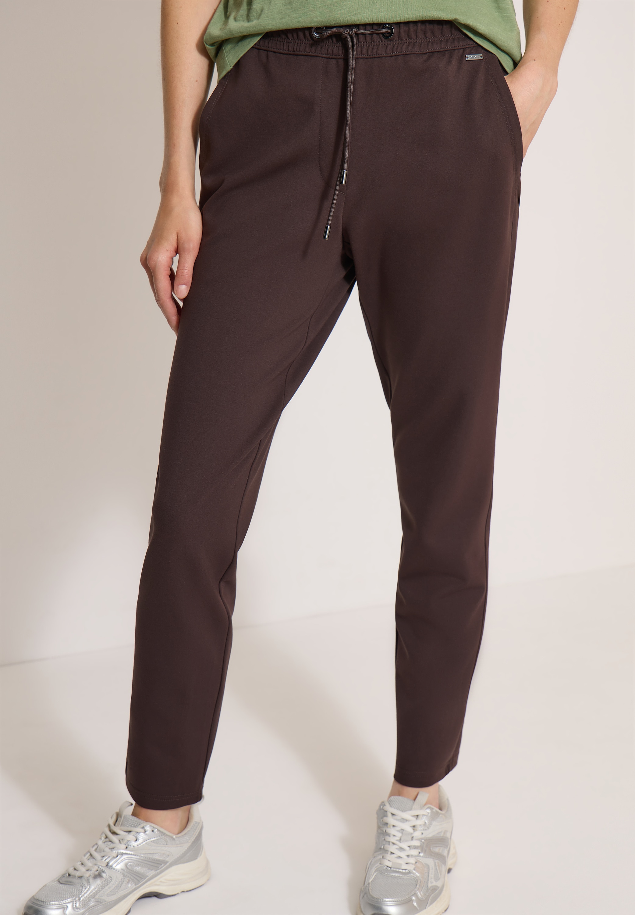 Cecil Stoffhose »Style Tracey«  mit elastischem Bund und Tunnelzug