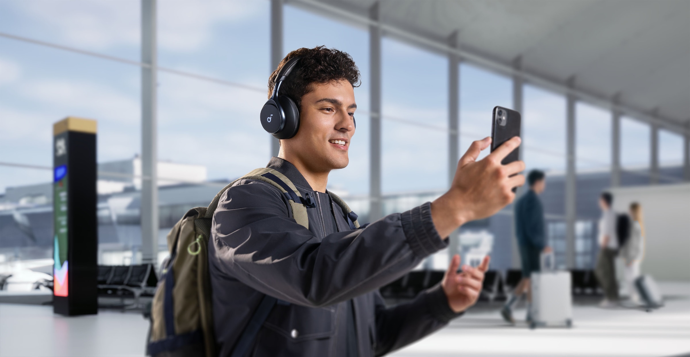 Anker wireless Kopfhörer »soundcore Space One« Bluetooth Active Noise Cancelling (ANC) | Geräuschisolierung