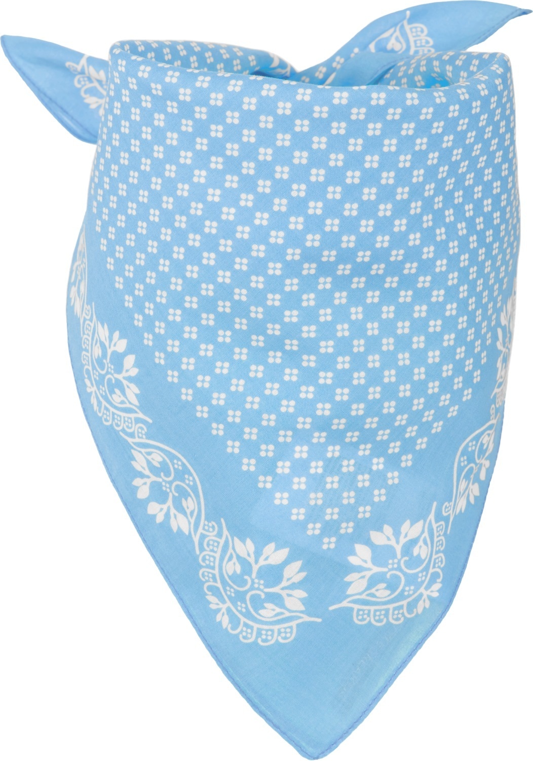 styleBREAKER Bandana »Baumwolle Dreieckstuch mit Blümchen Muster« 1 Stk.