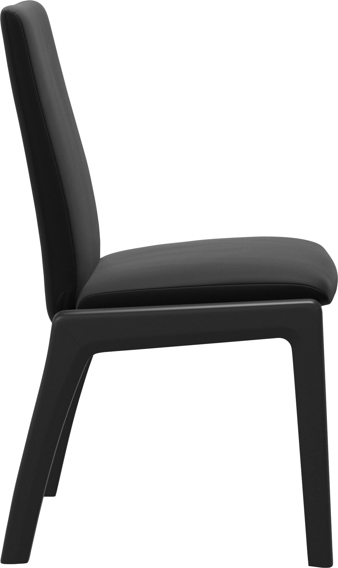 Stressless® Polsterstuhl »Laurel«, Leder PALOMA, Low Back, Größe M, mit abgerundeten Beinen in Schwarz